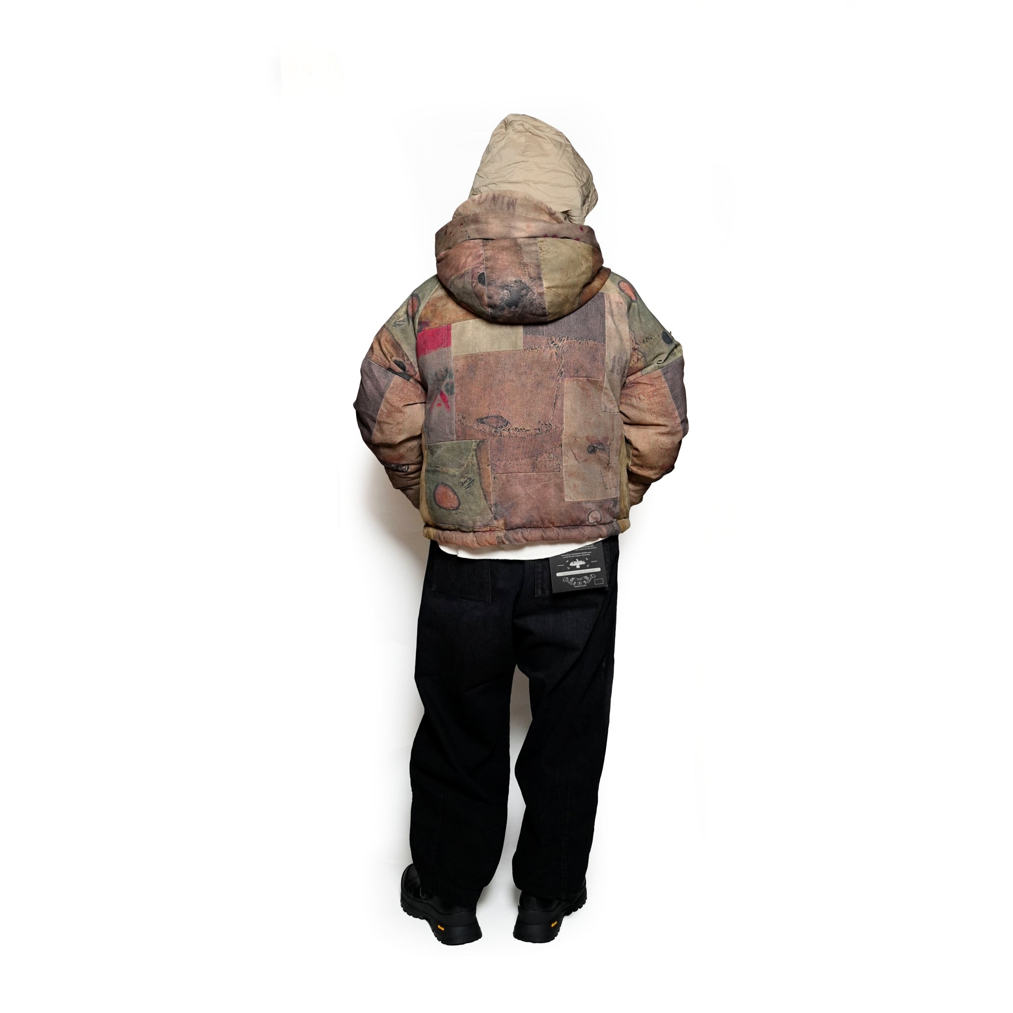 Pla24awj10_Digital print | Digital print puffer | Color:Digital Print【PLATEAU STUDIO_プラトー スタジオ】【archive】