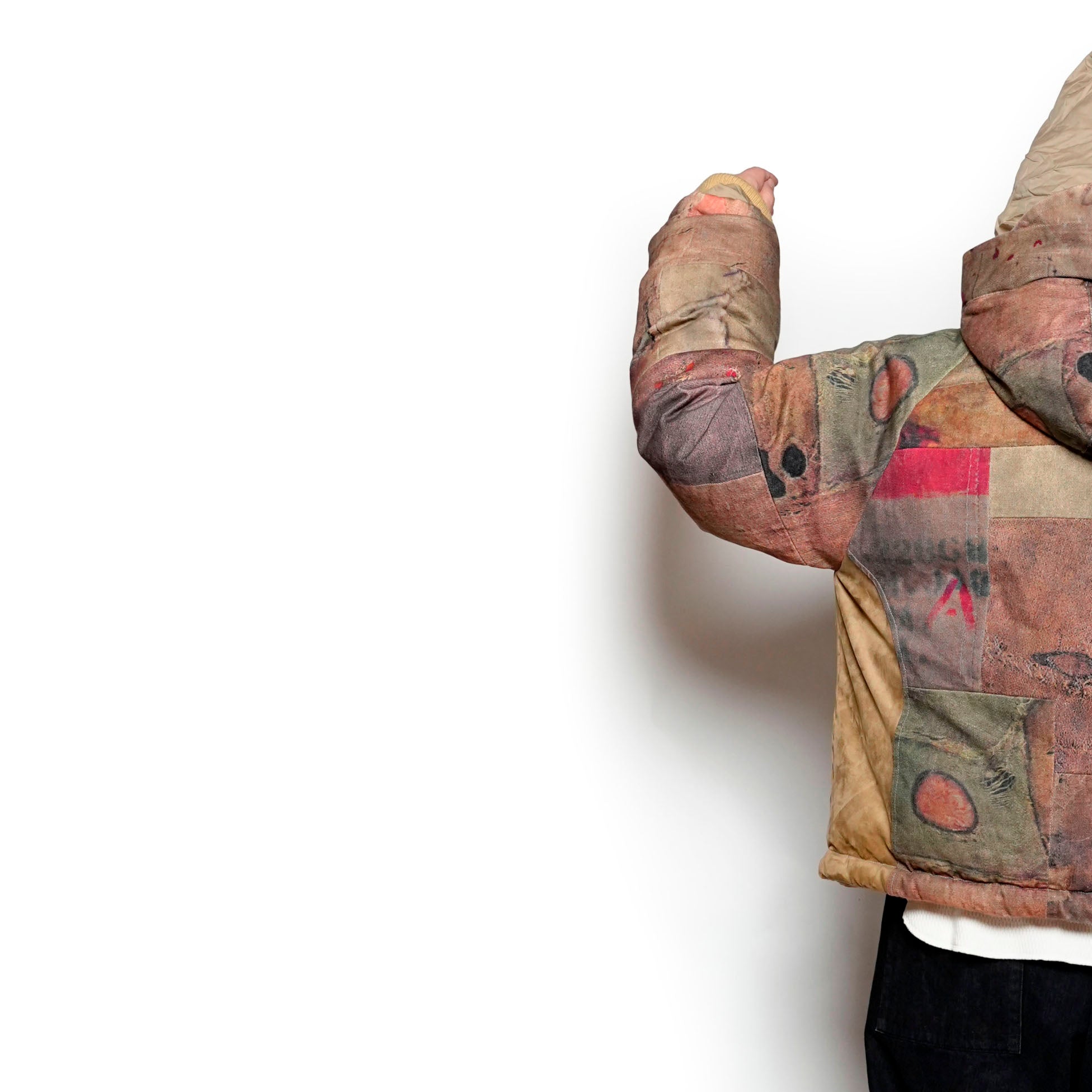 Pla24awj10_Digital print | Digital print puffer | Color:Digital Print【PLATEAU STUDIO_プラトー スタジオ】【archive】