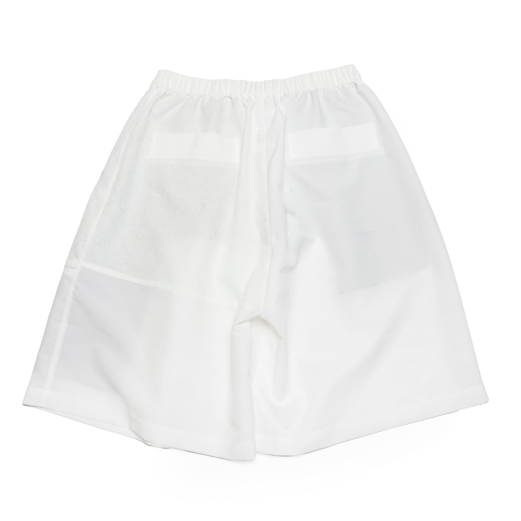 SF25SS-11_White | Stone Yard Floc Wide Shorts | Color:White【STOF_ストフ】【archive】