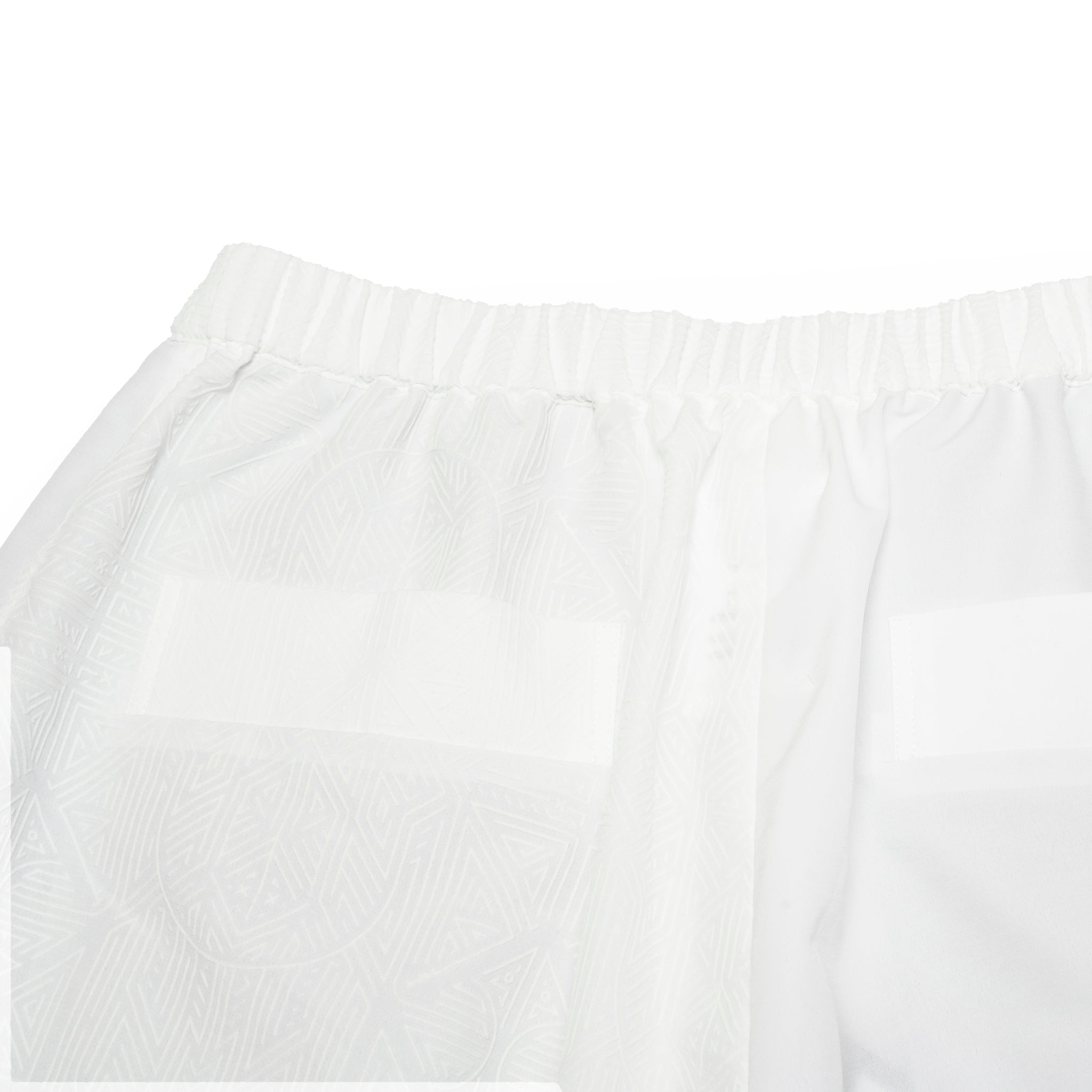 SF25SS-11_White | Stone Yard Floc Wide Shorts | Color:White【STOF_ストフ】【archive】