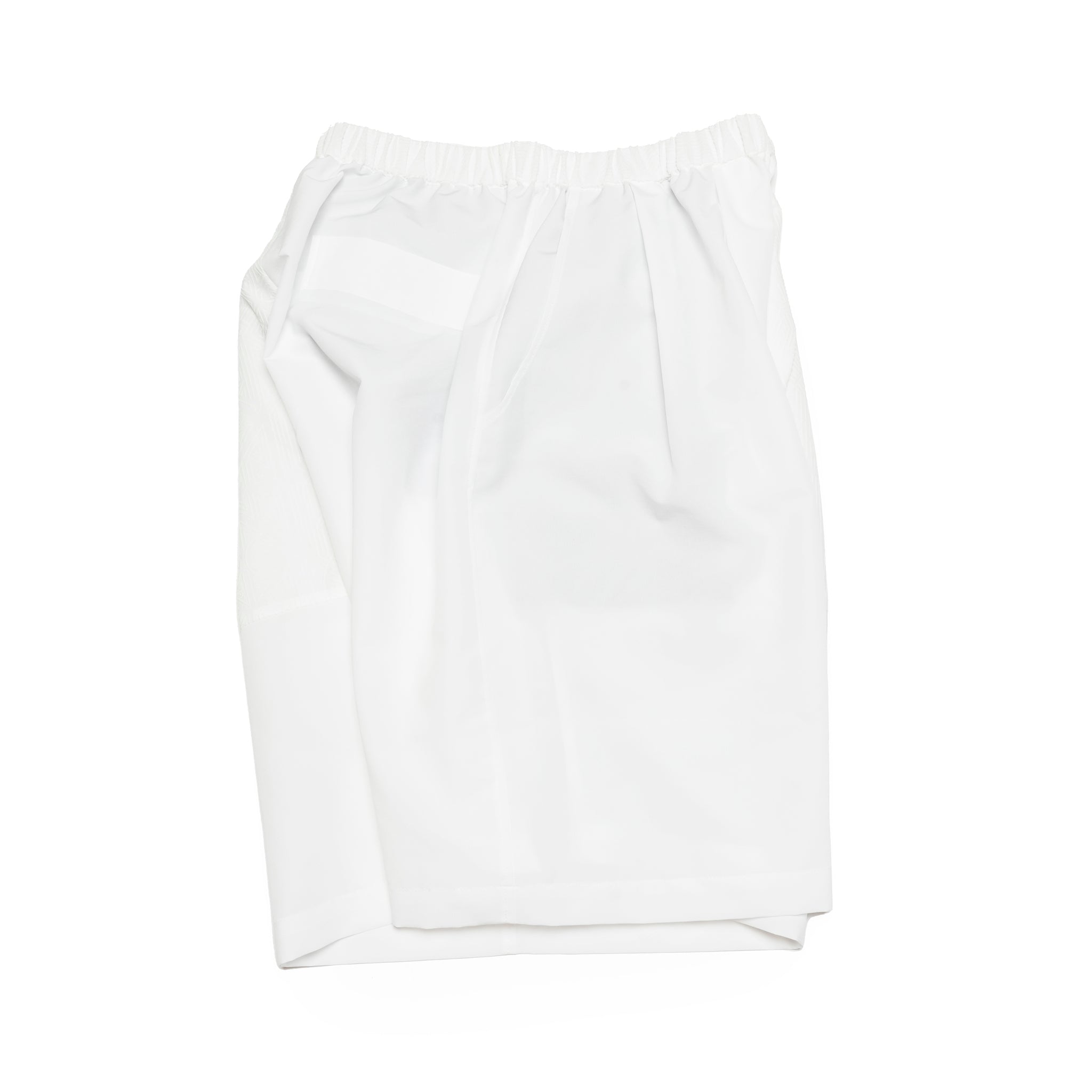 SF25SS-11_White | Stone Yard Floc Wide Shorts | Color:White【STOF_ストフ】【archive】