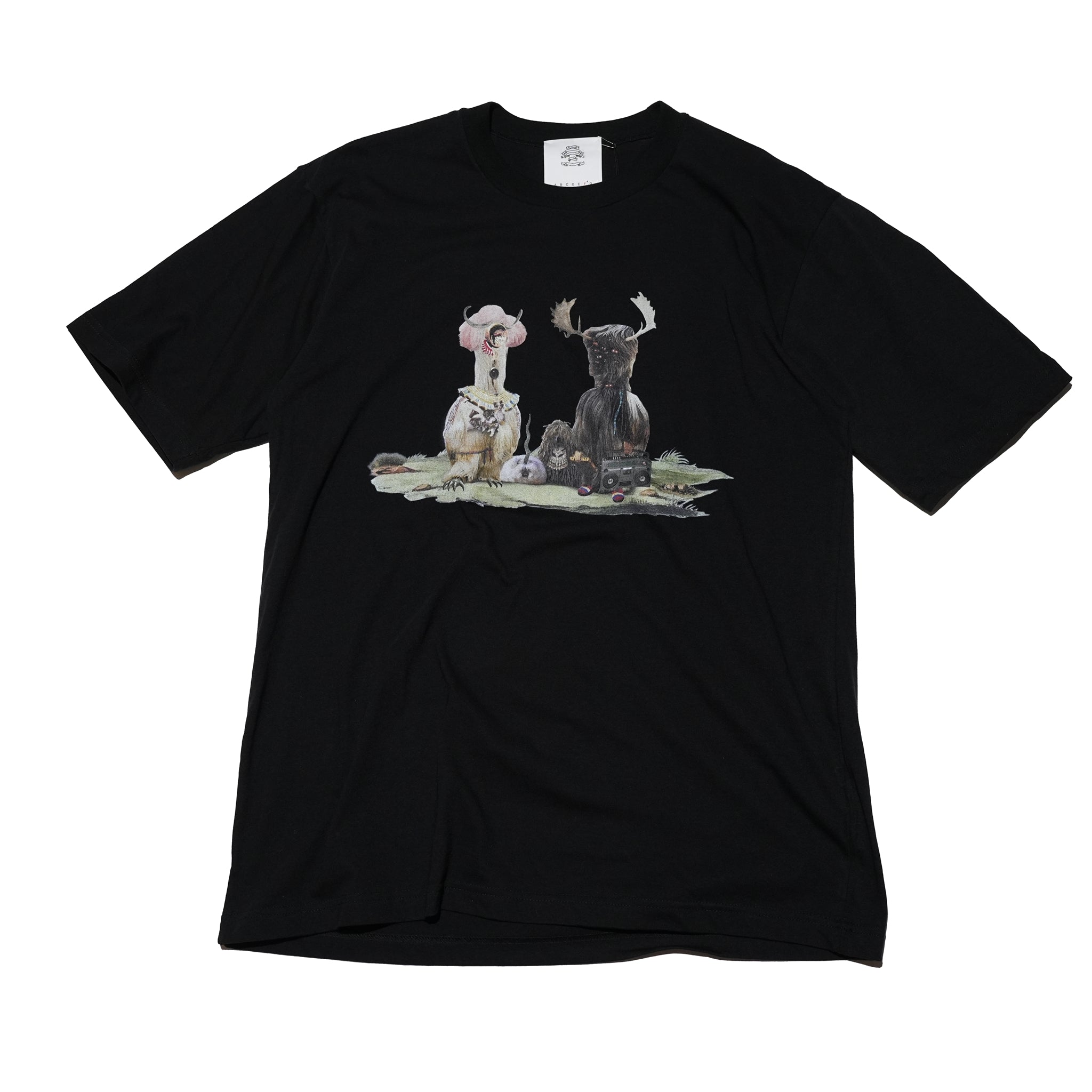 SF24SS-22B | Various Festival Tee/KUKERI | Color:Black【STOF_ストフ】【archive】