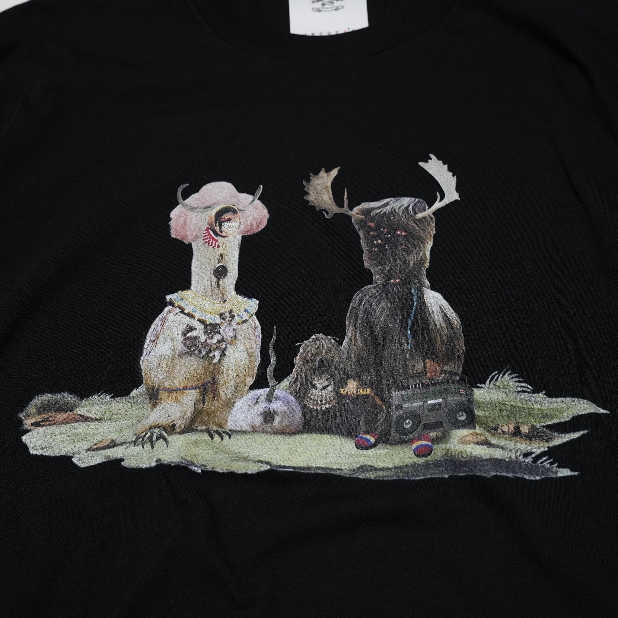 SF24SS-22B | Various Festival Tee/KUKERI | Color:Black【STOF_ストフ】【archive】