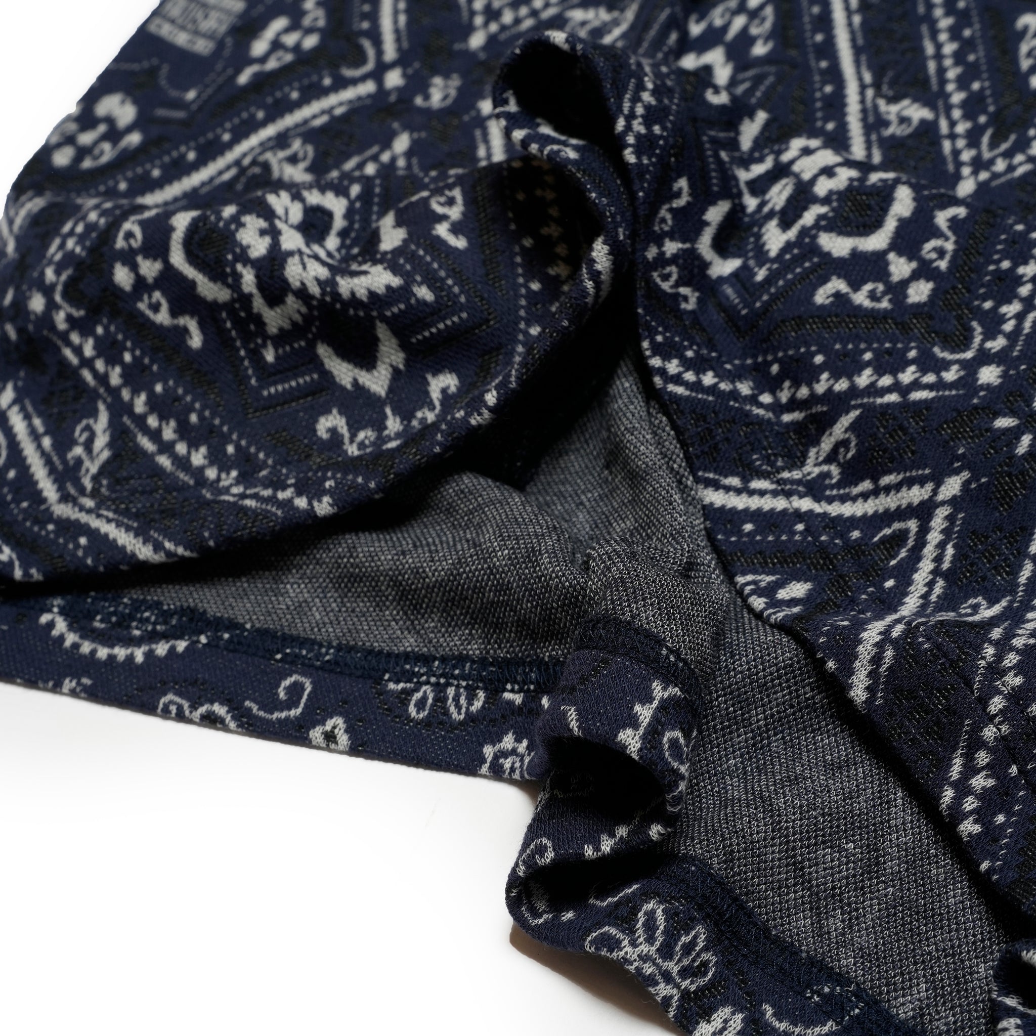 SF25SS-17_Navy | Bandana JQ BIG Tee | Color:Navy【STOF_ストフ】【archive】