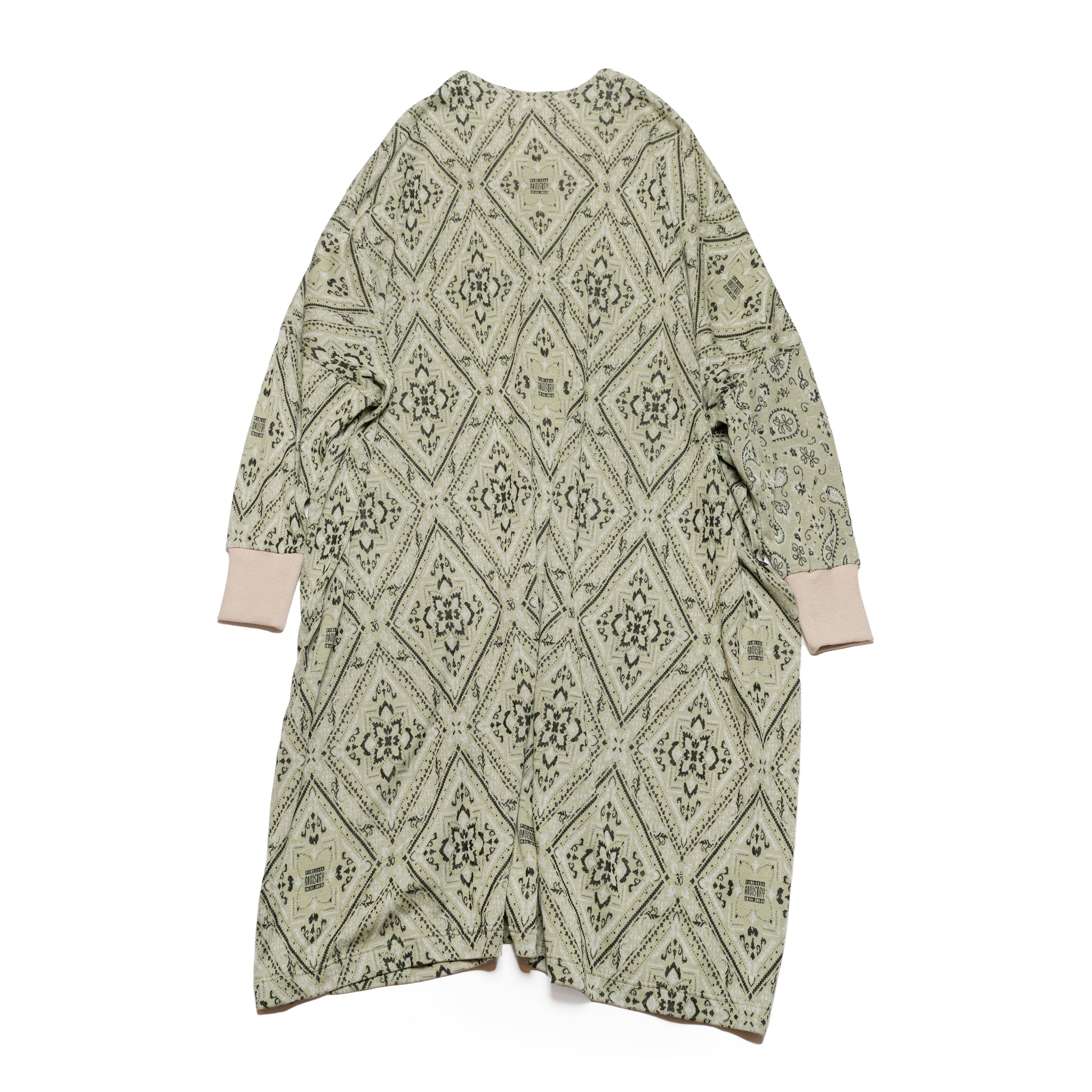 SF25SS-16_Beige | Bandana JQ Cardigan | Color:Beige【STOF_ストフ】