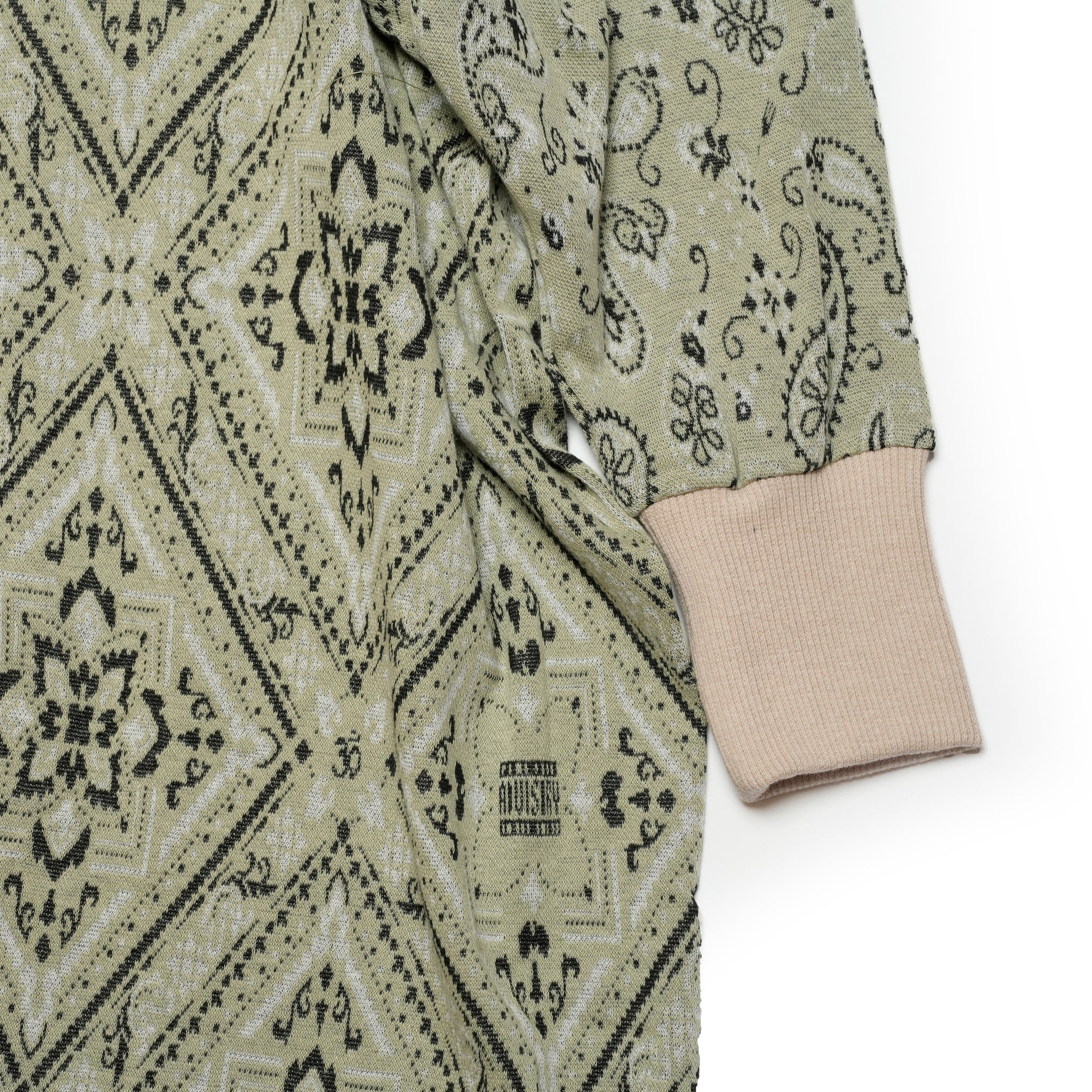 SF25SS-16_Beige | Bandana JQ Cardigan | Color:Beige【STOF_ストフ】