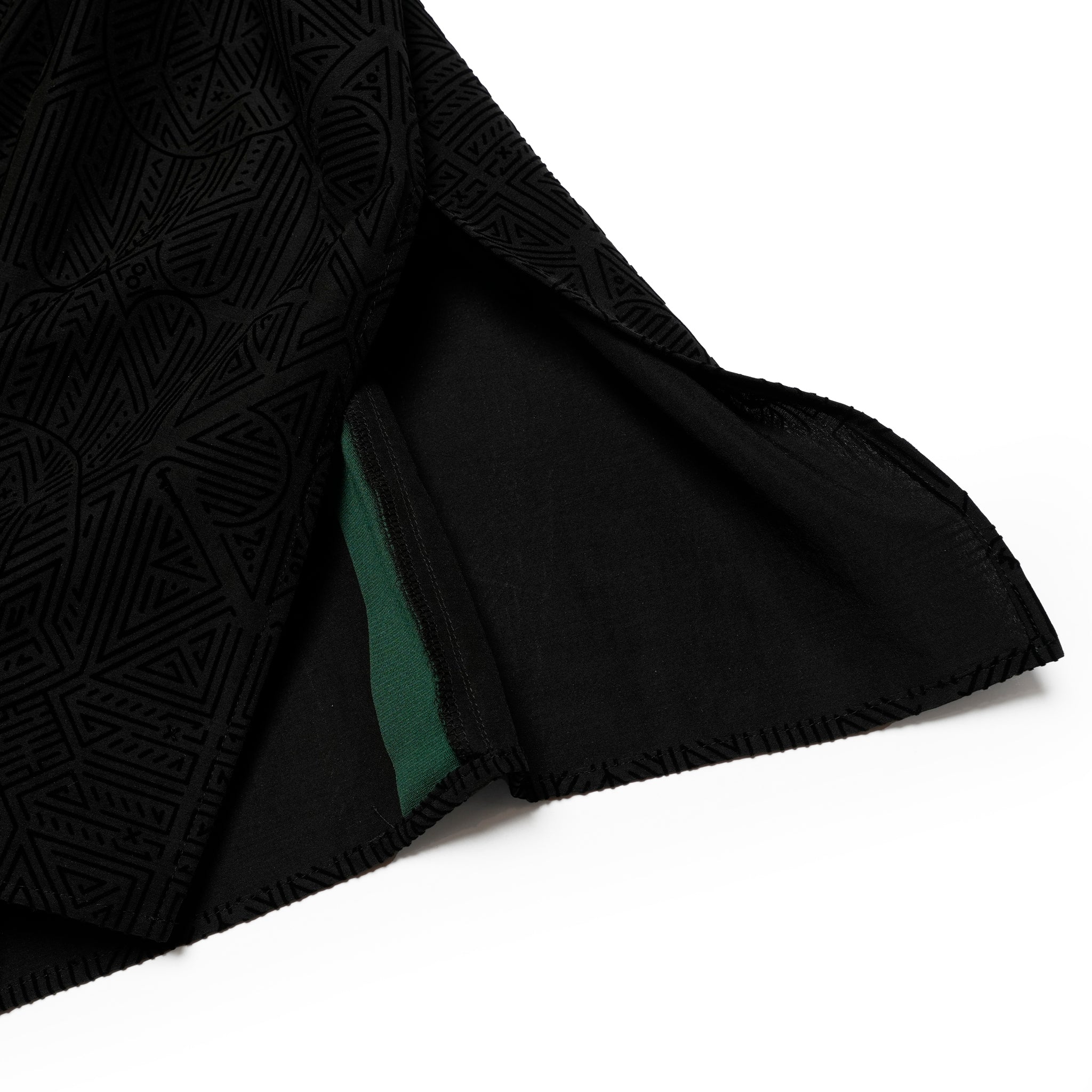 SF25SS-08_Black | Stone Yard Floc Shirt | Color:Black【STOF_ストフ】【archive】