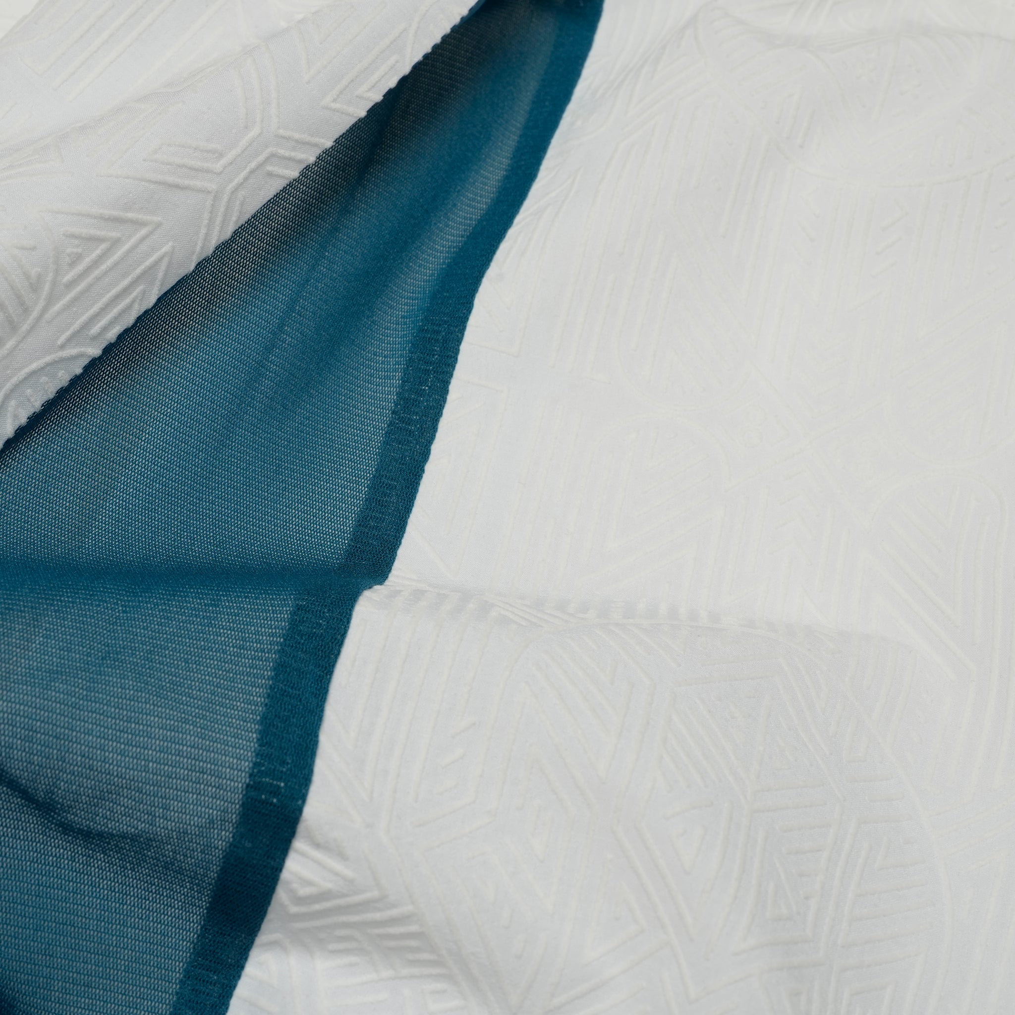 SF25SS-08_White | Stone Yard Floc Shirt | Color:White【STOF_ストフ】【archive】