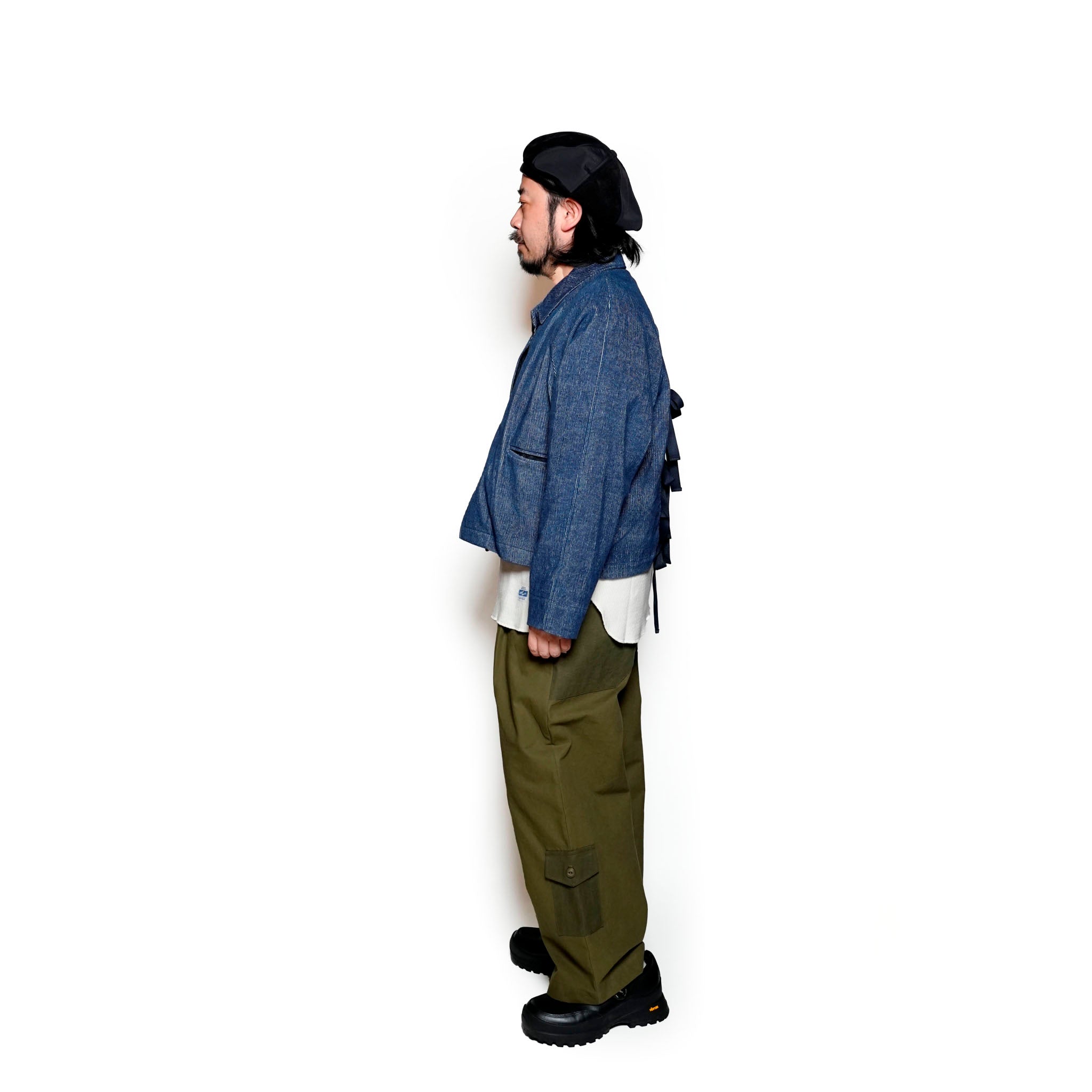 G63105B_IN | THREE TIES WORK SHORT JACKET B type-IN【GORT_ゴート】【archive】
