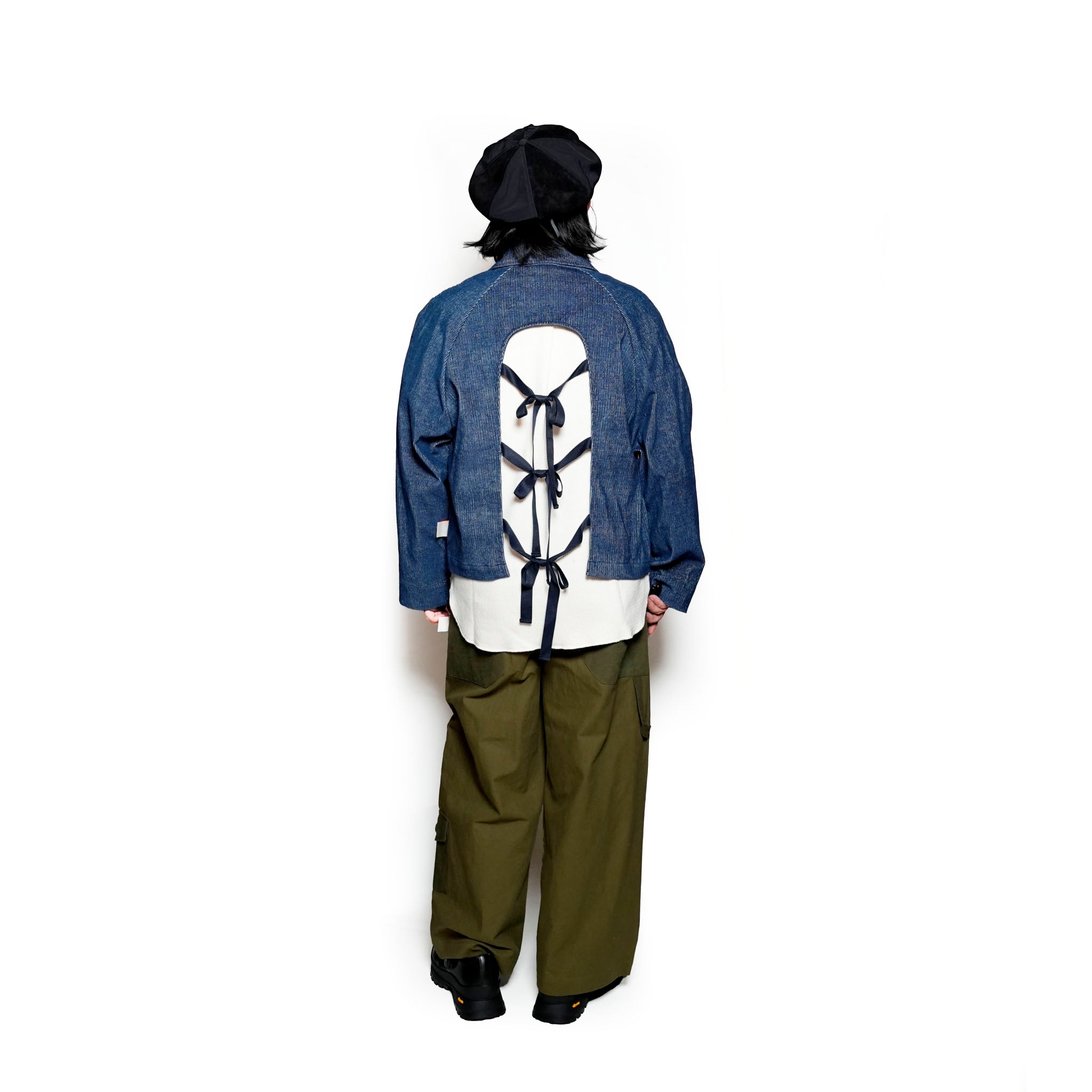 G63105B_IN | THREE TIES WORK SHORT JACKET B type-IN【GORT_ゴート】【archive】