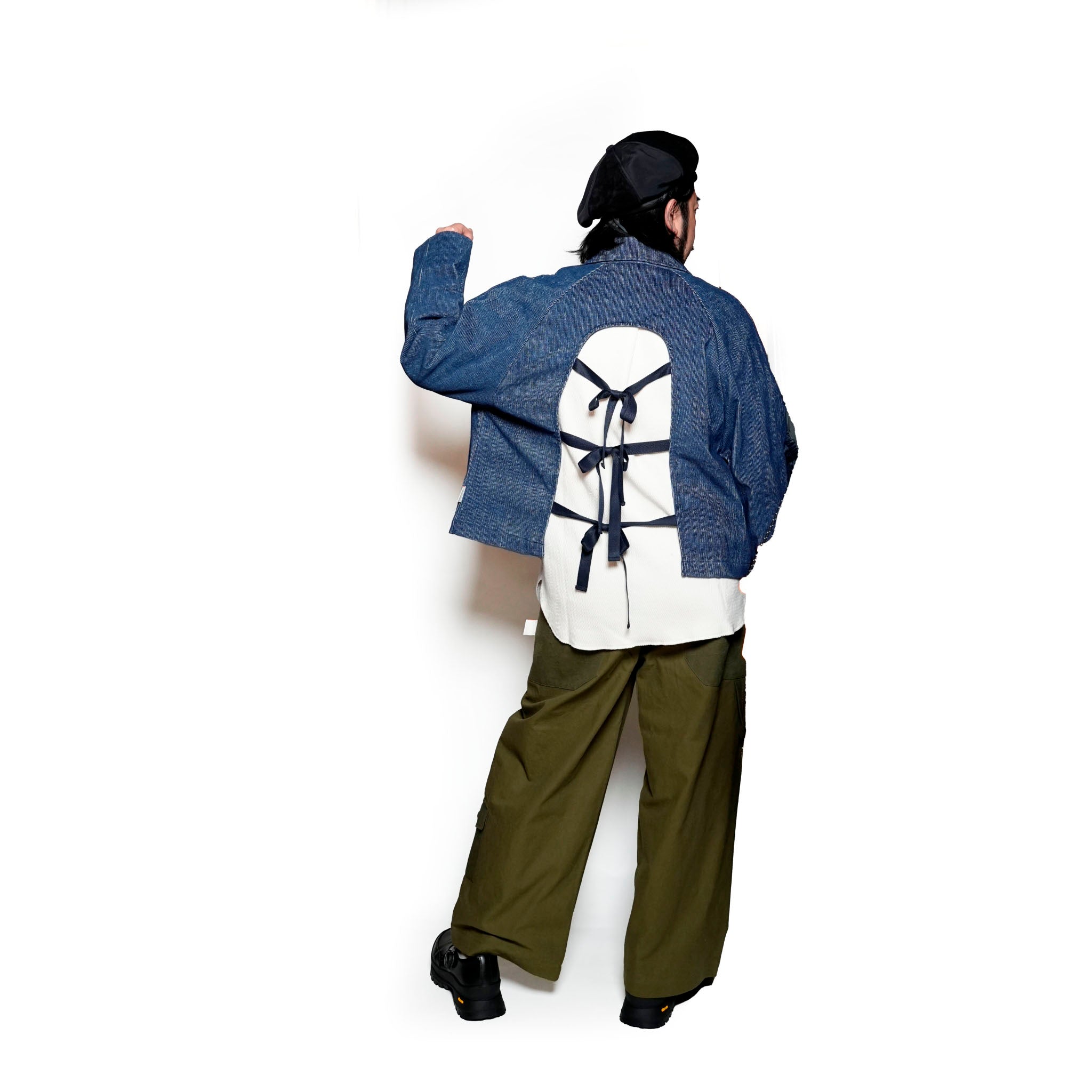 G63105B_IN | THREE TIES WORK SHORT JACKET B type-IN【GORT_ゴート】【archive】