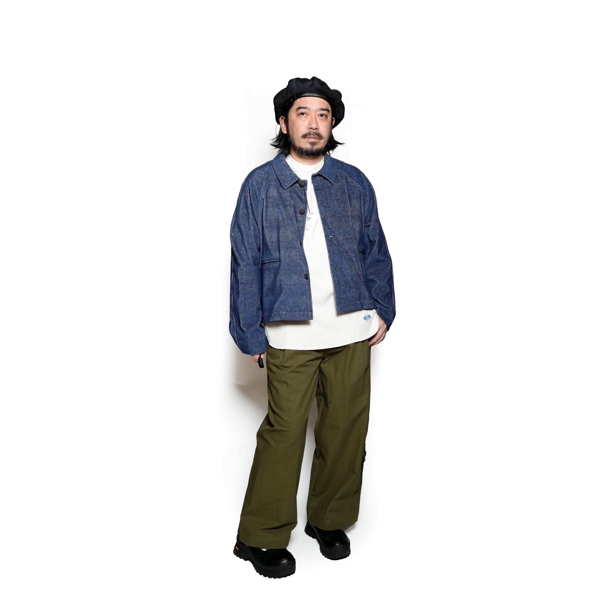 G63105B_IN | THREE TIES WORK SHORT JACKET B type-IN【GORT_ゴート】【archive】