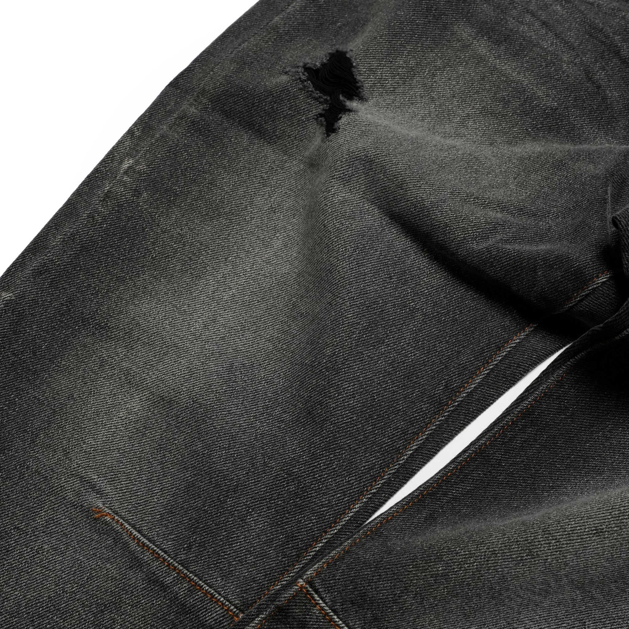 26873_Worn Black | WORN BLACK BANDIT LOW WAIST BOYFRIEND JEANS | Color:Worn Black【ONE TEASPOON_ワンティースプーン】
