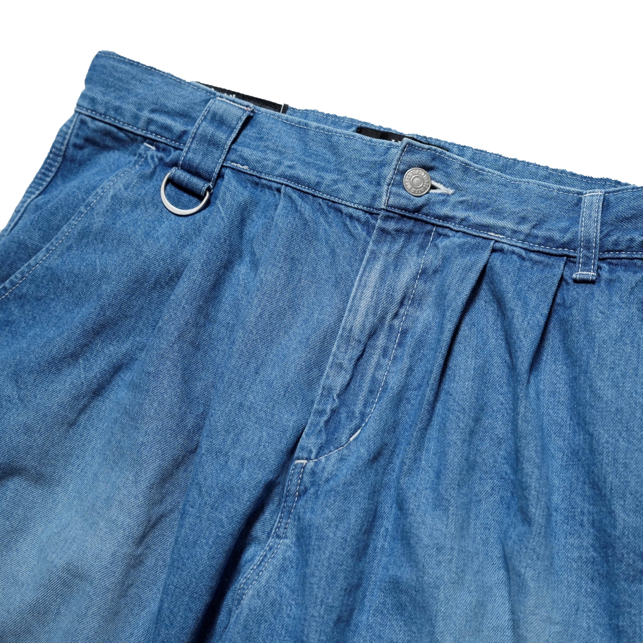 VGW Type-2 wide denim pants | Indigo | VIRGOwearworks