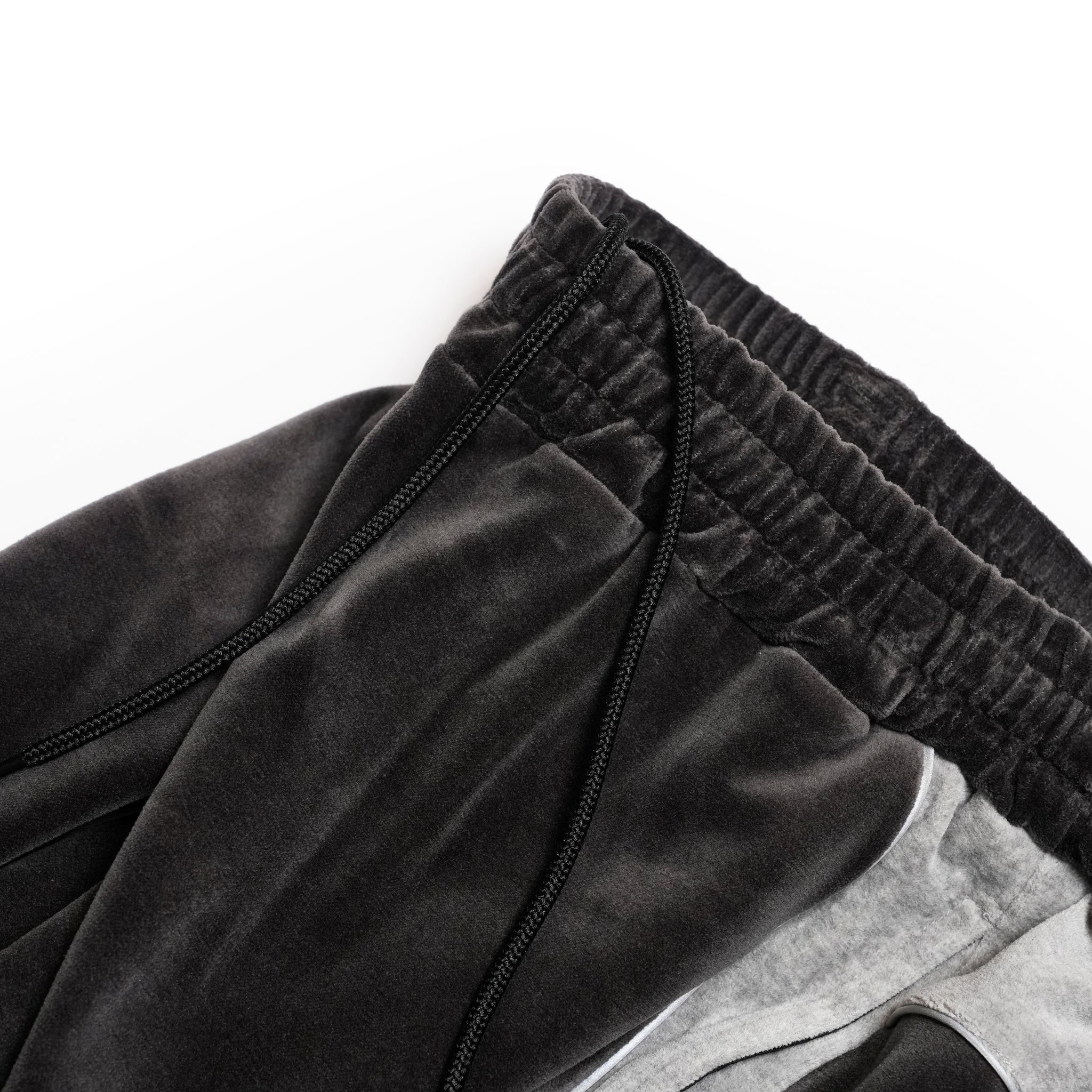 VELOUR TRACK EZ | Color_Charcoal | No_voo-1243_charcoal【VOO_ヴォー】