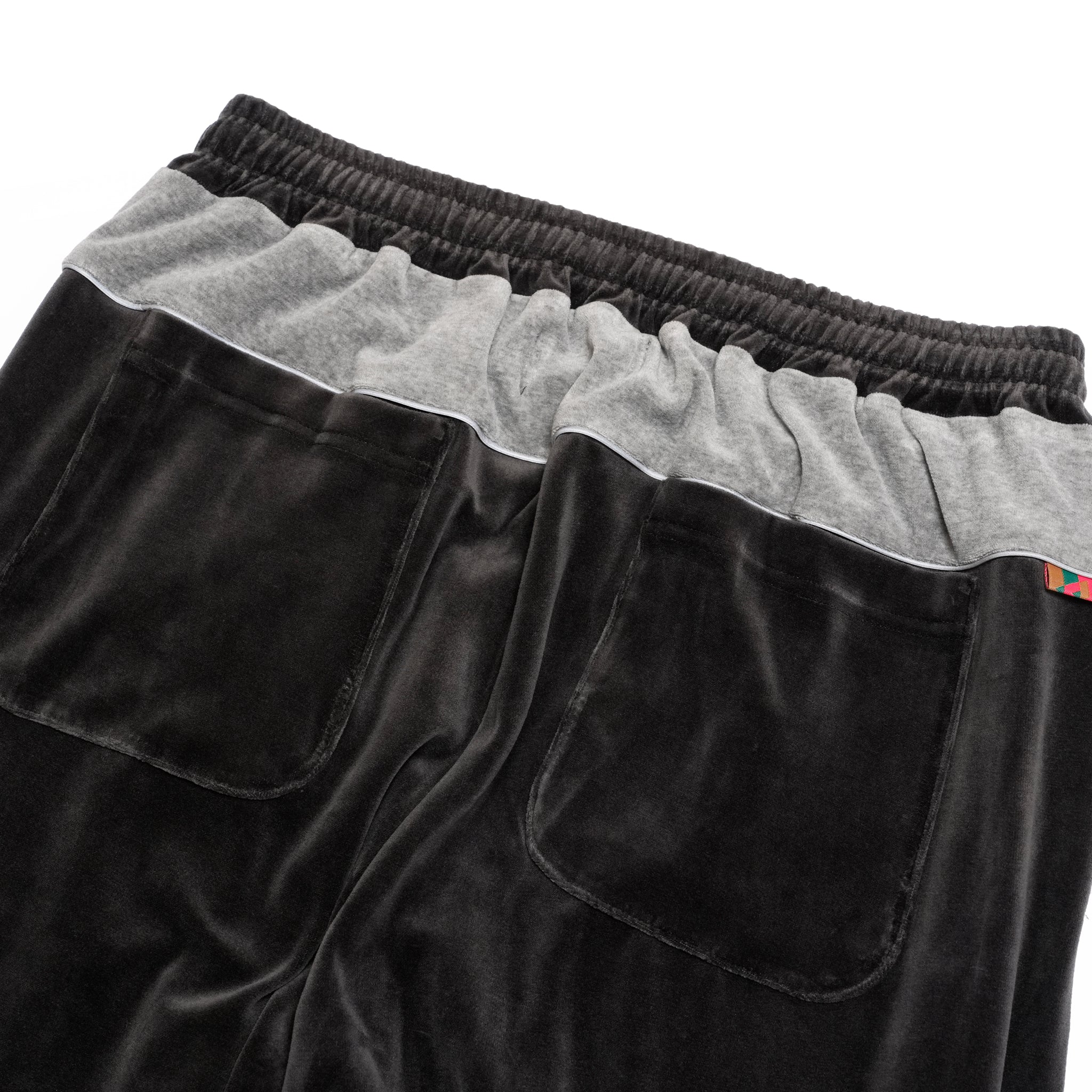 VELOUR TRACK EZ | Color_Charcoal | No_voo-1243_charcoal【VOO_ヴォー】