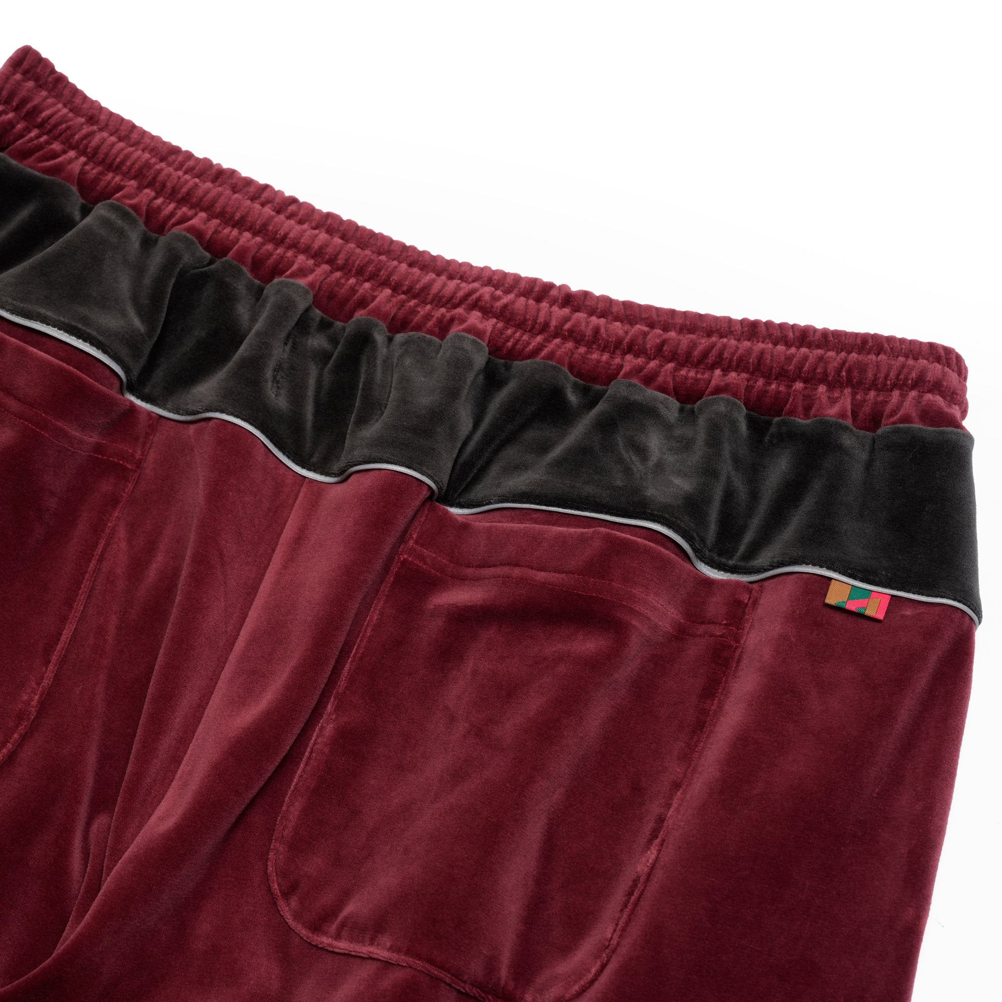 VELOUR TRACK EZ | Color_Wine | No_voo-1243_wine【VOO_ヴォー】
