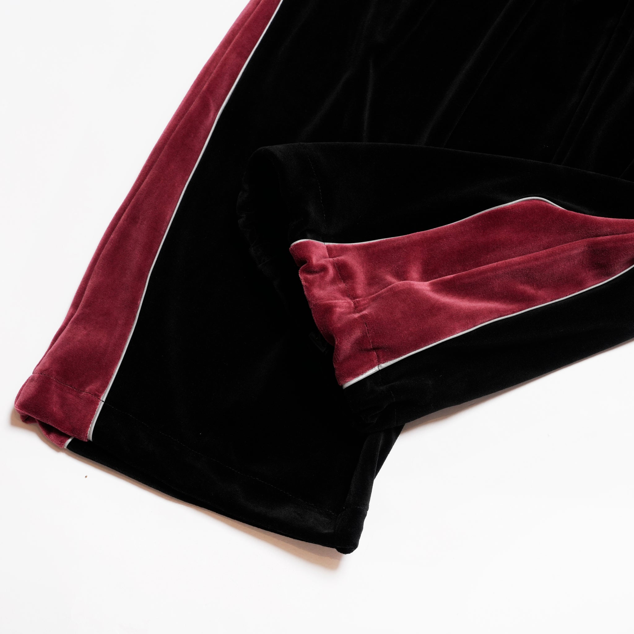 VELOUR TRACK EZ | Color_Black | No_voo-1243_black【VOO_ヴォー】