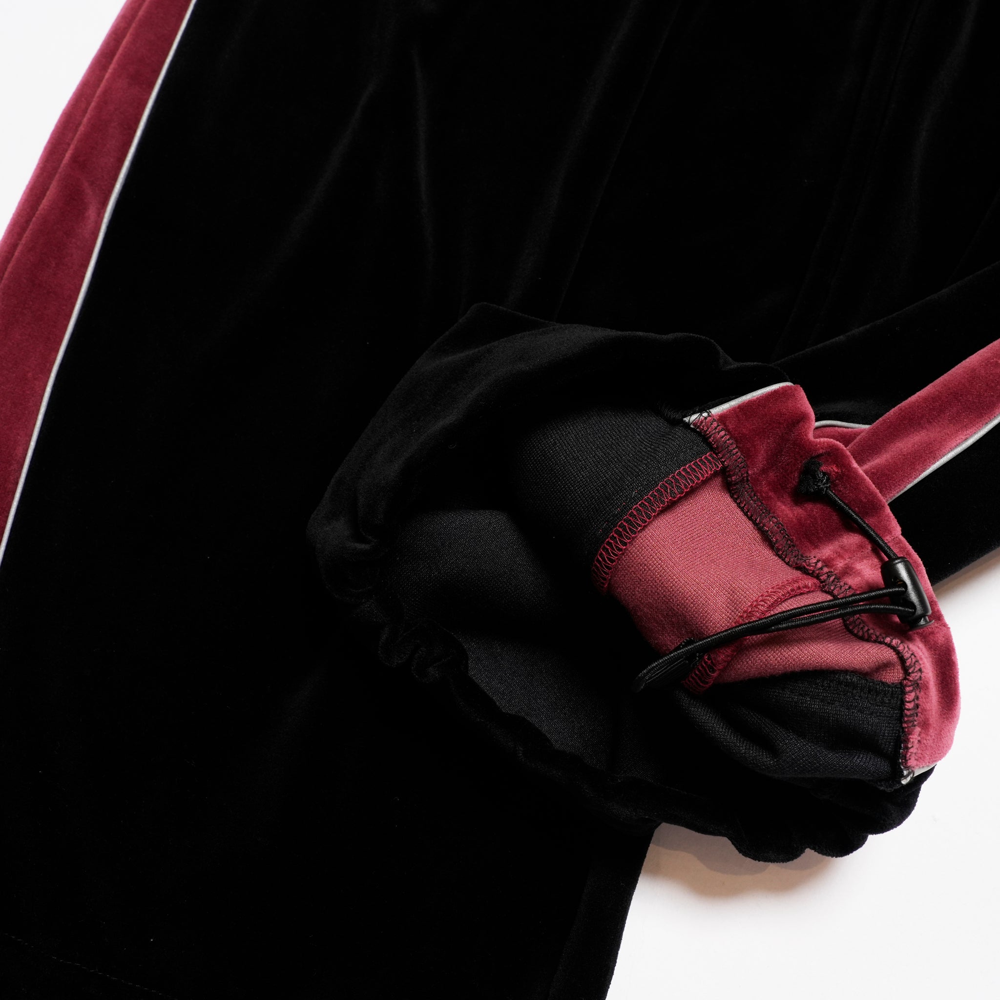 VELOUR TRACK EZ | Color_Black | No_voo-1243_black【VOO_ヴォー】