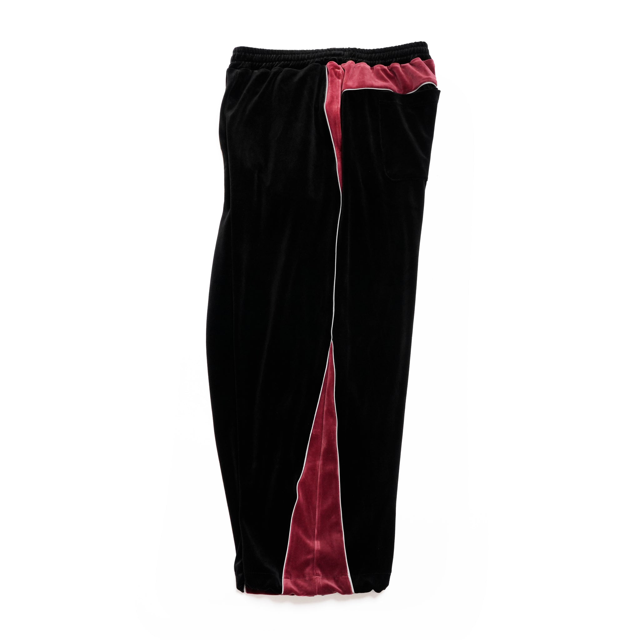 VELOUR TRACK EZ | Color_Black | No_voo-1243_black【VOO_ヴォー】