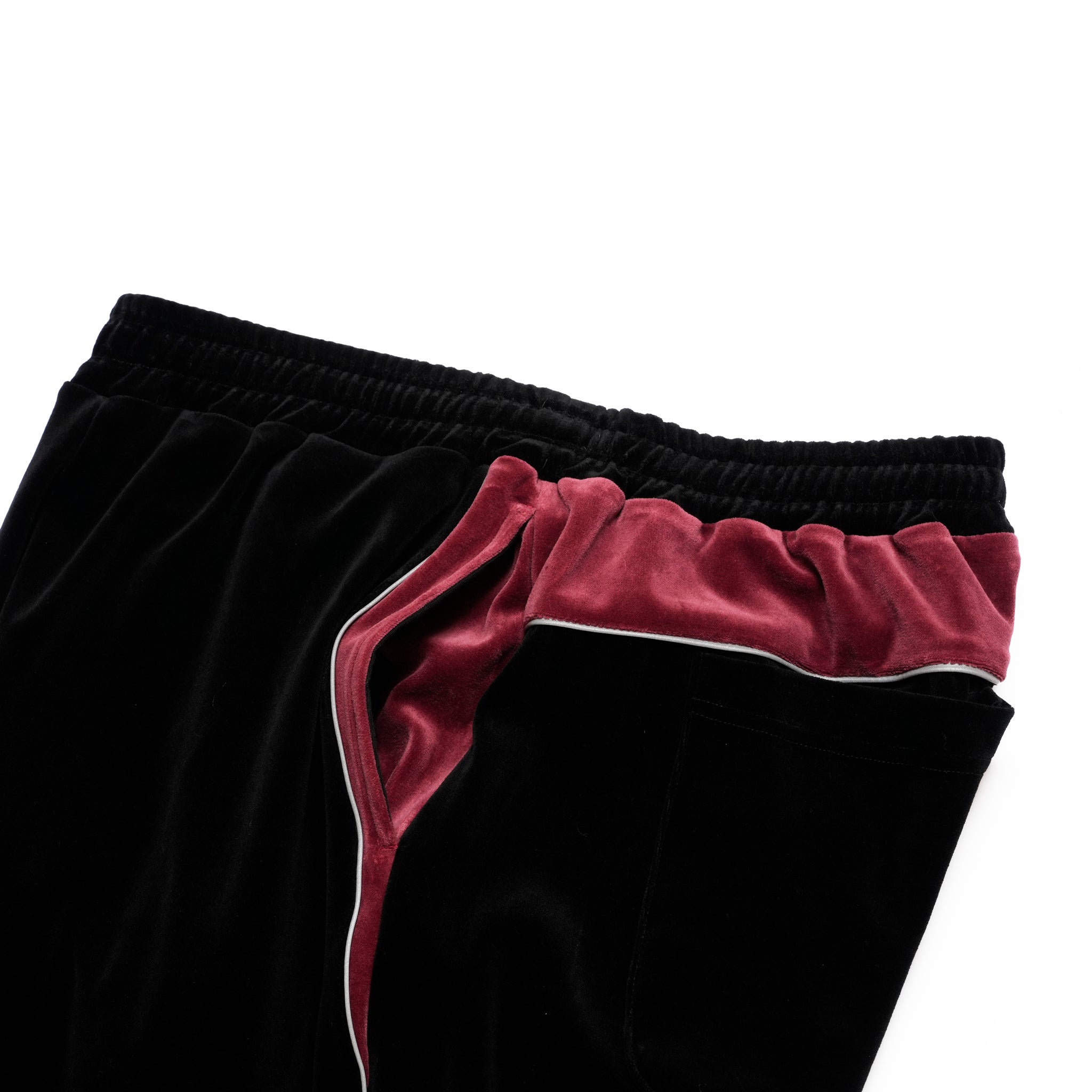 VELOUR TRACK EZ | Color_Black | No_voo-1243_black【VOO_ヴォー】