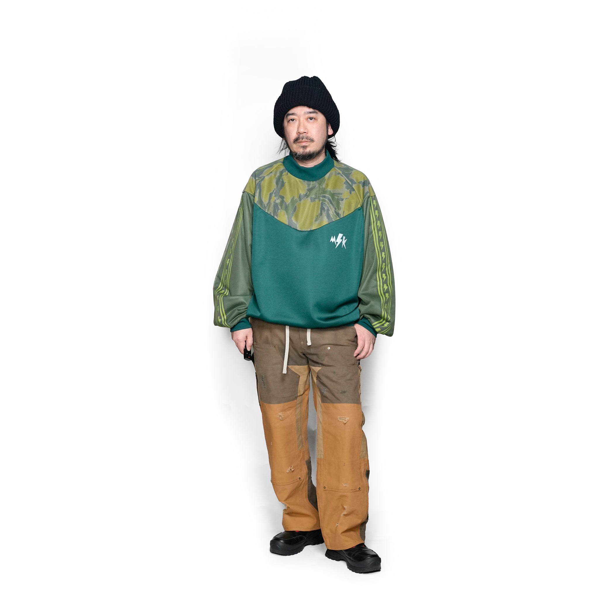 MK25S-C-17_Green | MIRAGE SWEAT | Color:Green【MASTERKEY_マスターキー】【archive】
