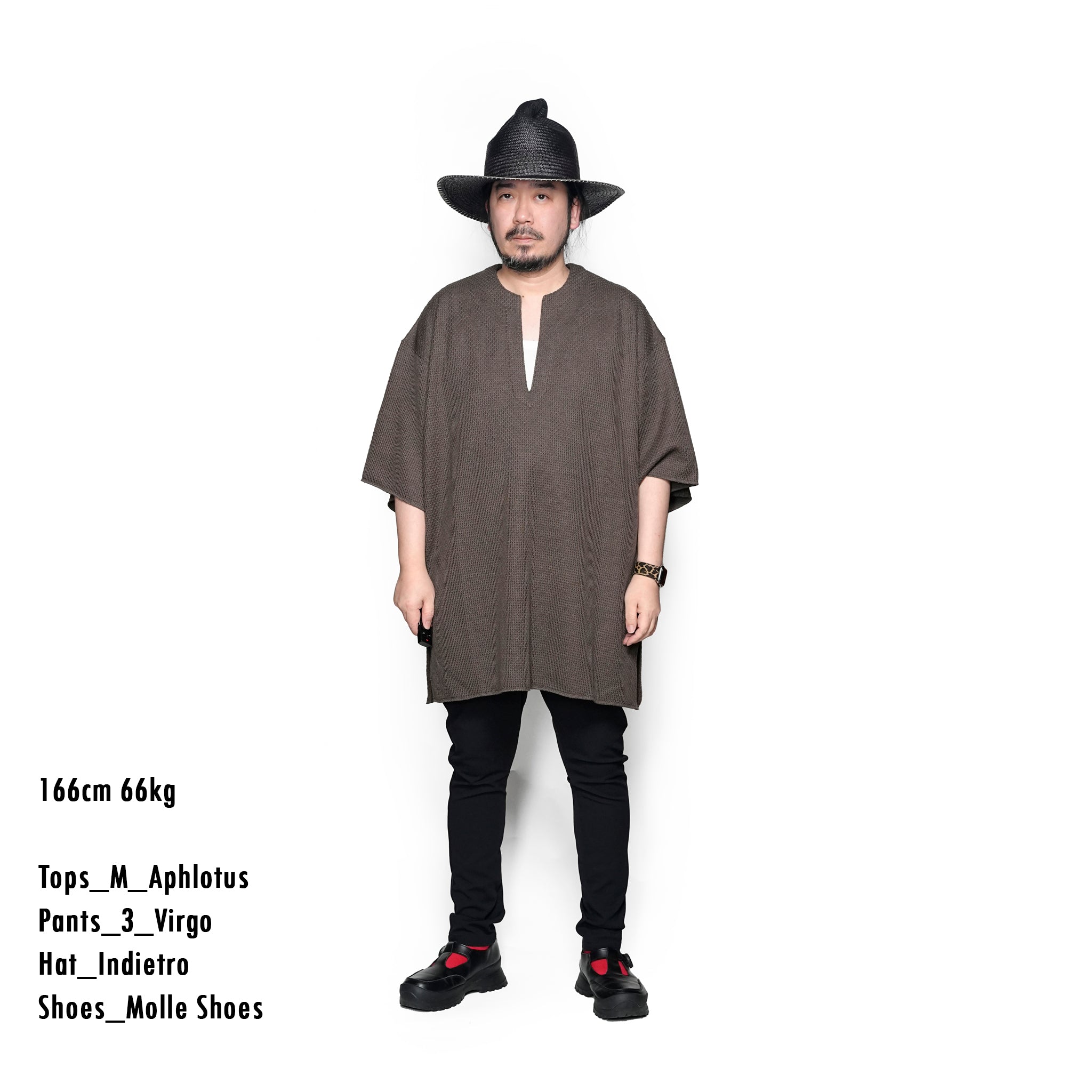 VG-PT-437_Black | Defective stretch pants | Color:Black【VIRGOwearworks_ヴァルゴウェアワークス】【archive】