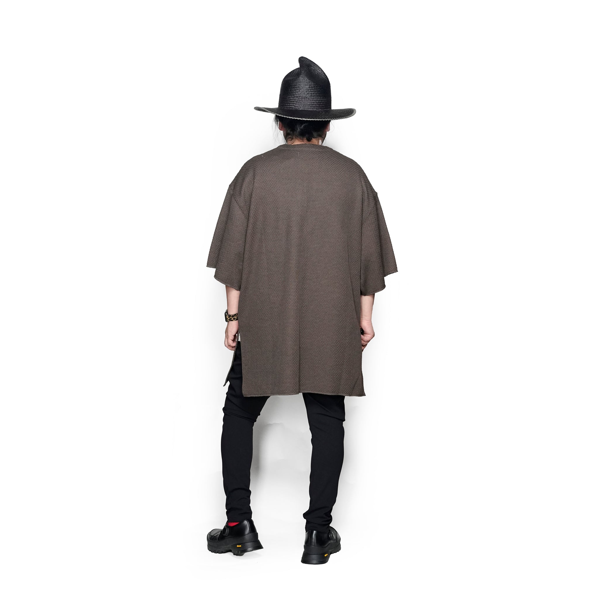 VG-PT-437_Black | Defective stretch pants | Color:Black【VIRGOwearworks_ヴァルゴウェアワークス】【archive】