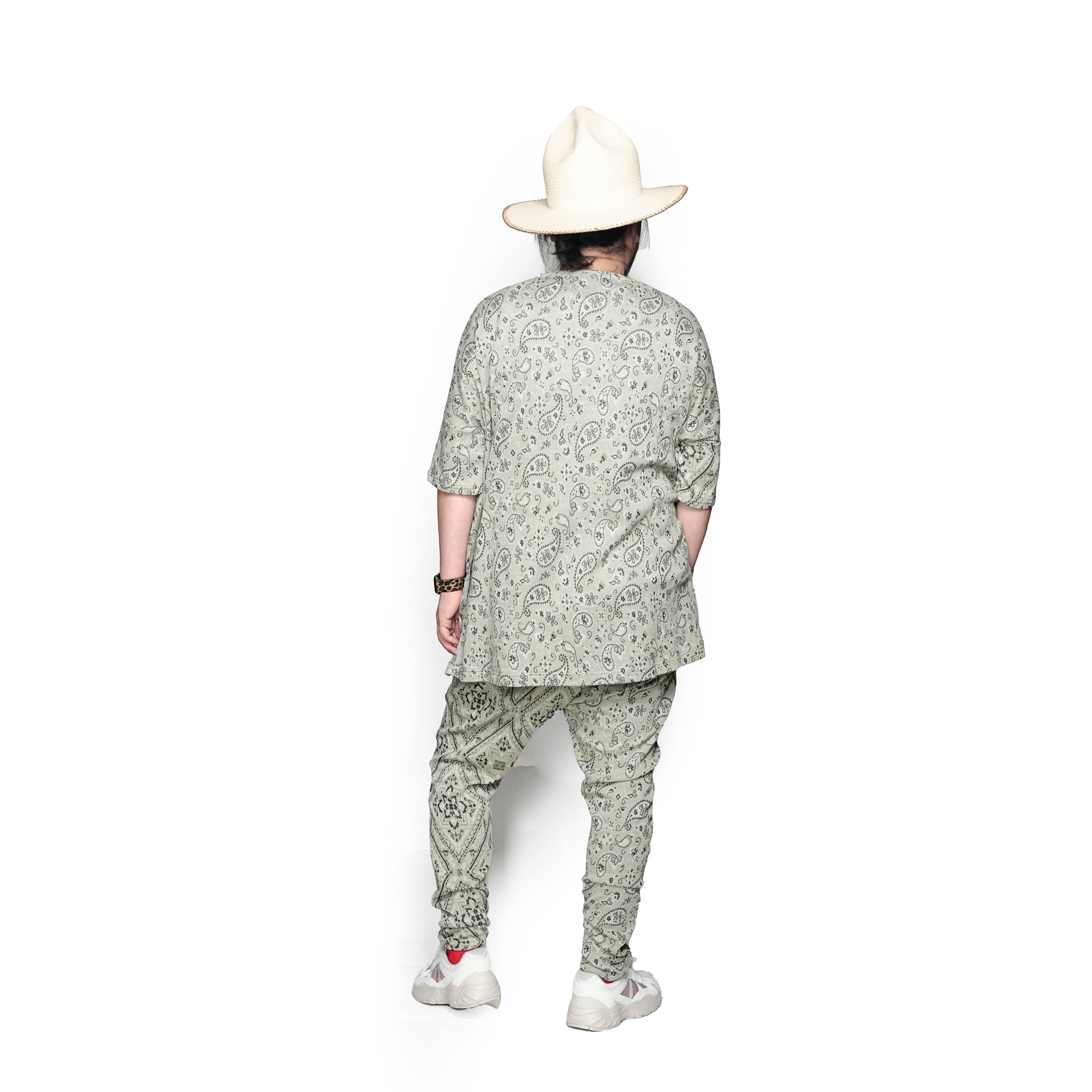 SF25SS-17_Beige | Bandana JQ BIG Tee | Color:Beige【STOF_ストフ】【archive】