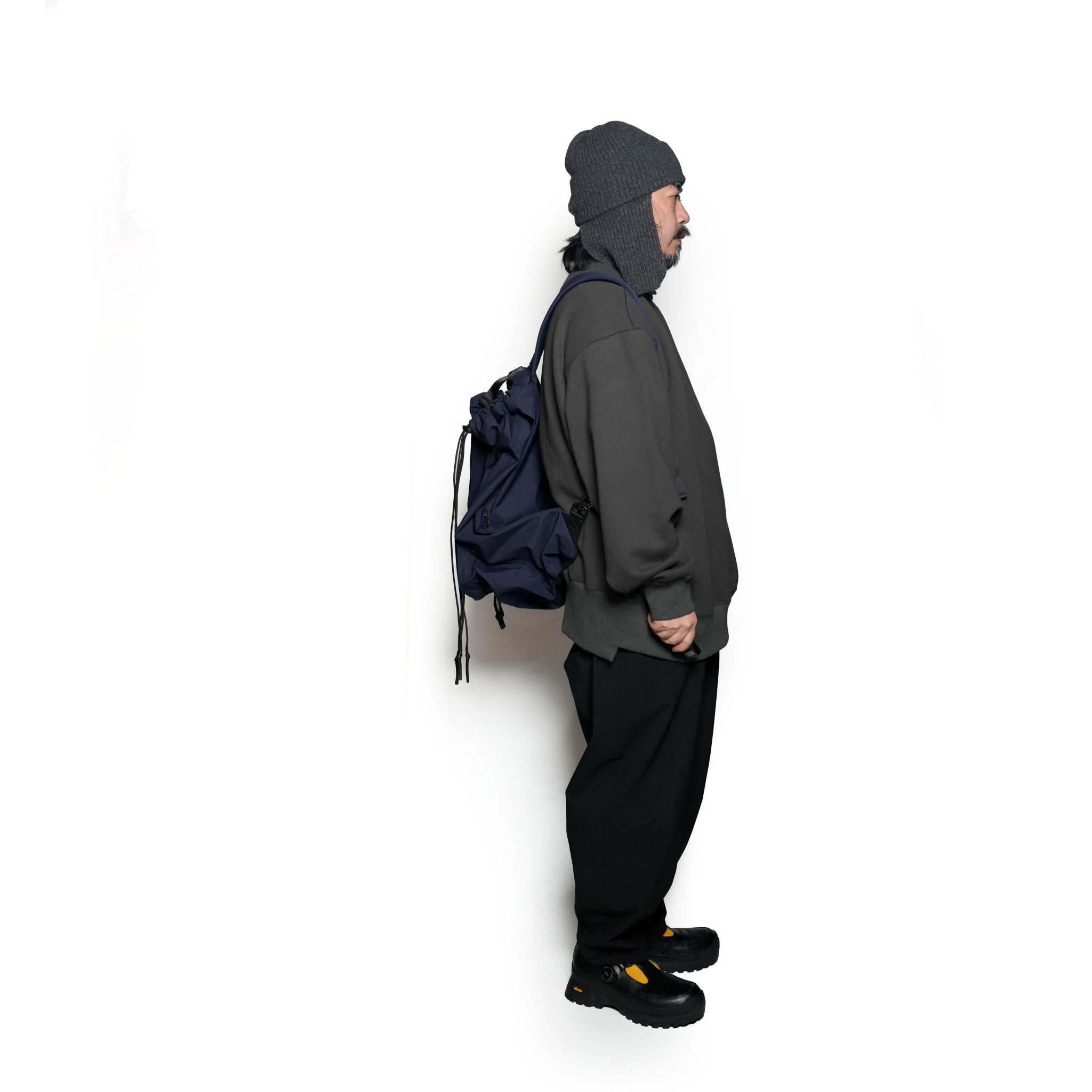 -135 | ナップバッグ | Color:DARK NAVY【UNTRACE_アントレース】【archive】