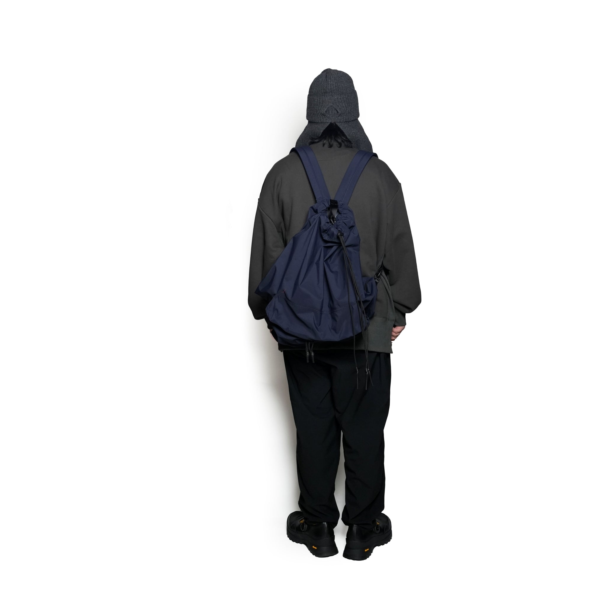 -135 | ナップバッグ | Color:DARK NAVY【UNTRACE_アントレース】【archive】