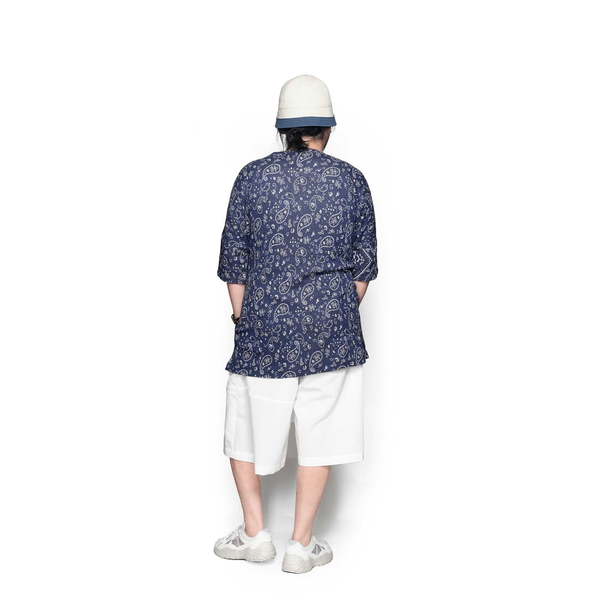 SF25SS-17_Navy | Bandana JQ BIG Tee | Color:Navy【STOF_ストフ】