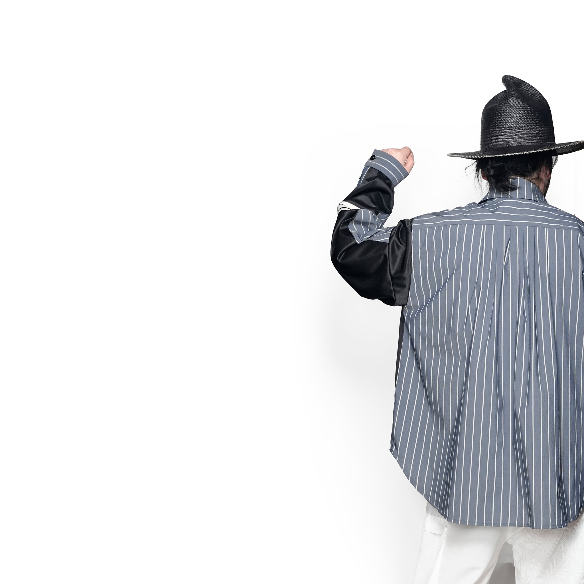 SF25SS-10_White | Stone Yard Floc Wide Pants | Color:White【STOF_ストフ】【archive】