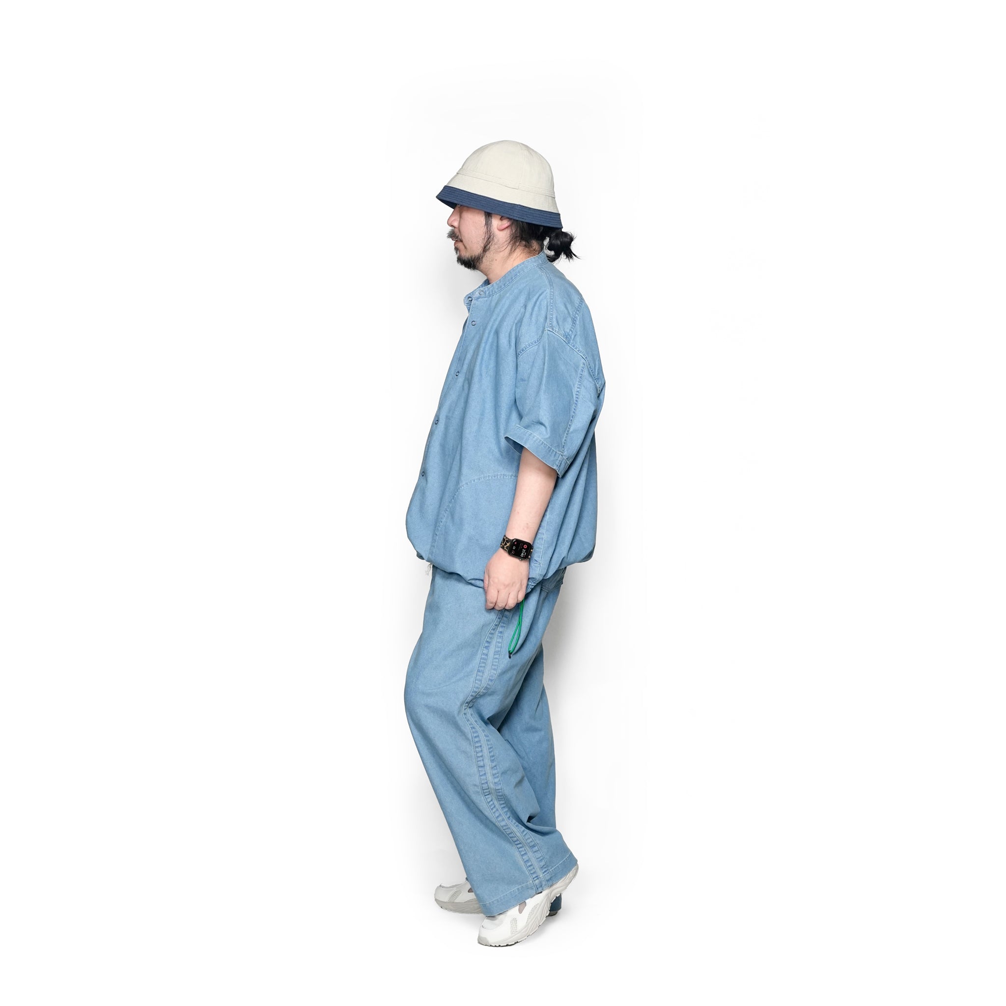 KLM25HSH1128_Light Indigo | FAUNA | Color:Light Indigo【KELEN MEN_ケレン】