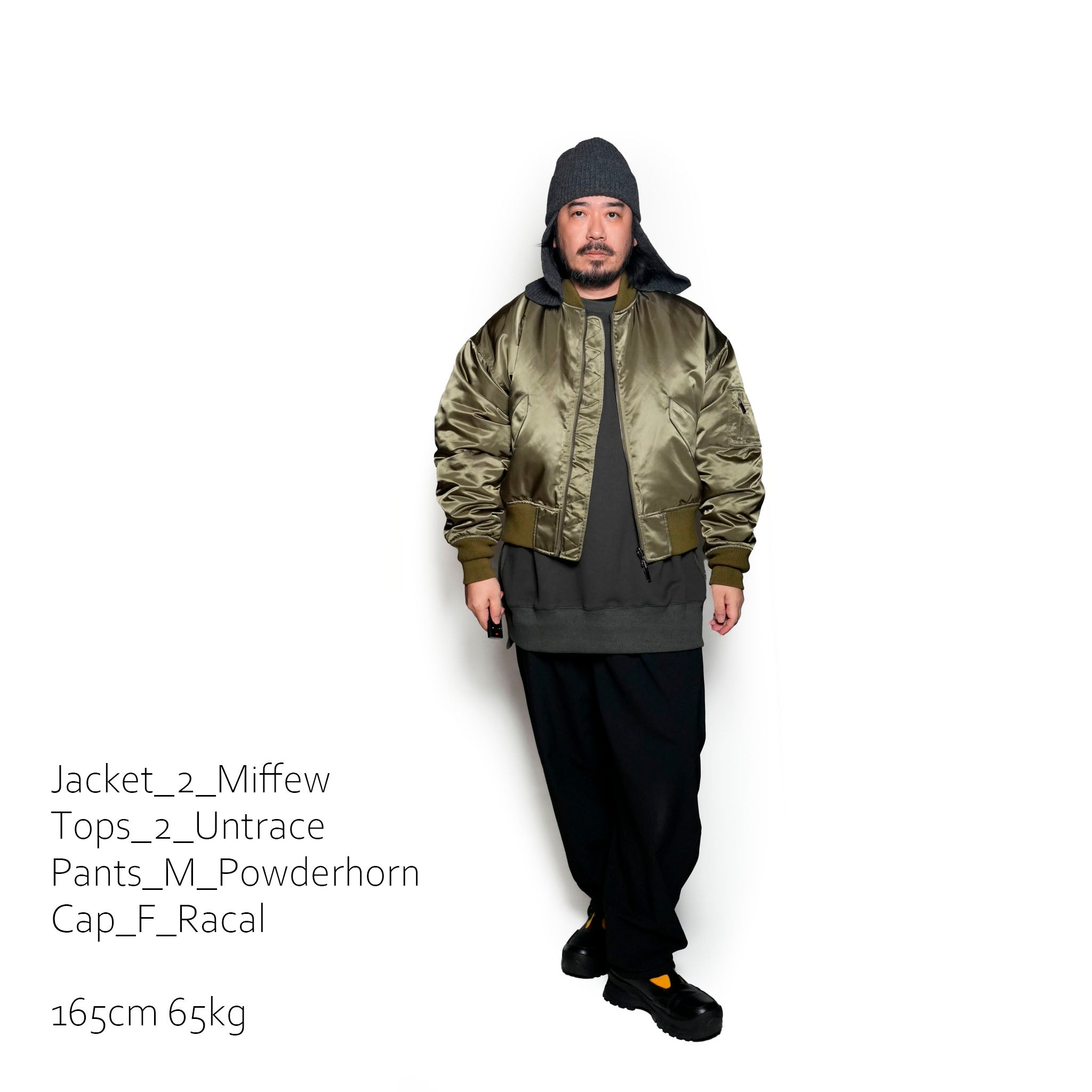 FEW24WJK5221_KHAKI | FLIGHT DOWN JACKET | Color:Khaki【MIFFEW_ミフュー】【archive】