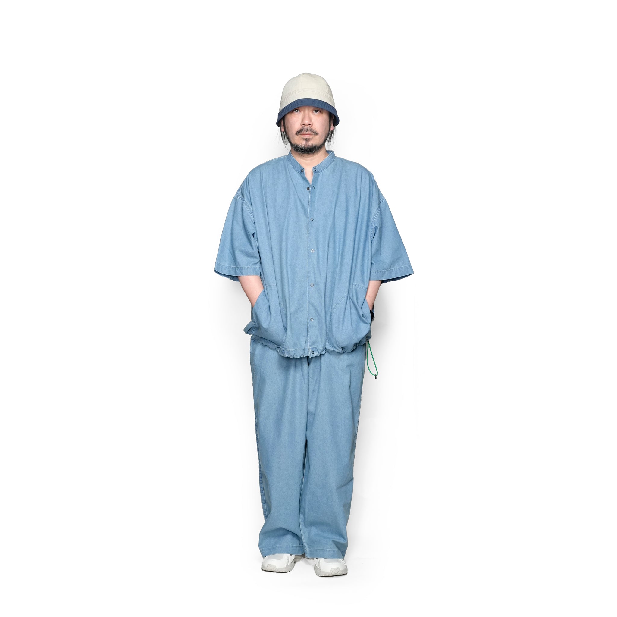 KLM25HSH1128_Light Indigo | FAUNA | Color:Light Indigo【KELEN MEN_ケレン】
