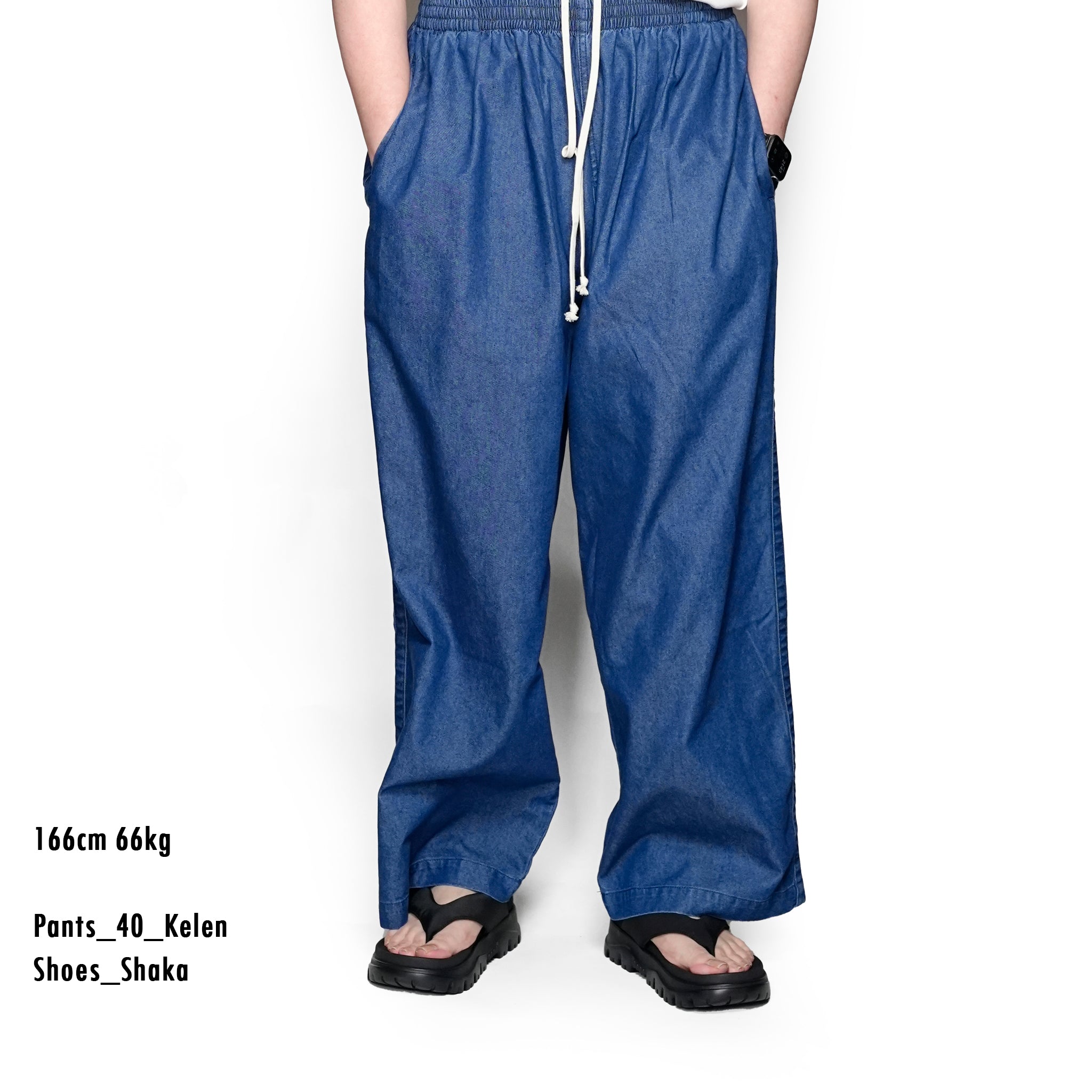 KLM25HPT1130_Indigo | FLORA | Color:Indigo【KELEN MEN_ケレン】