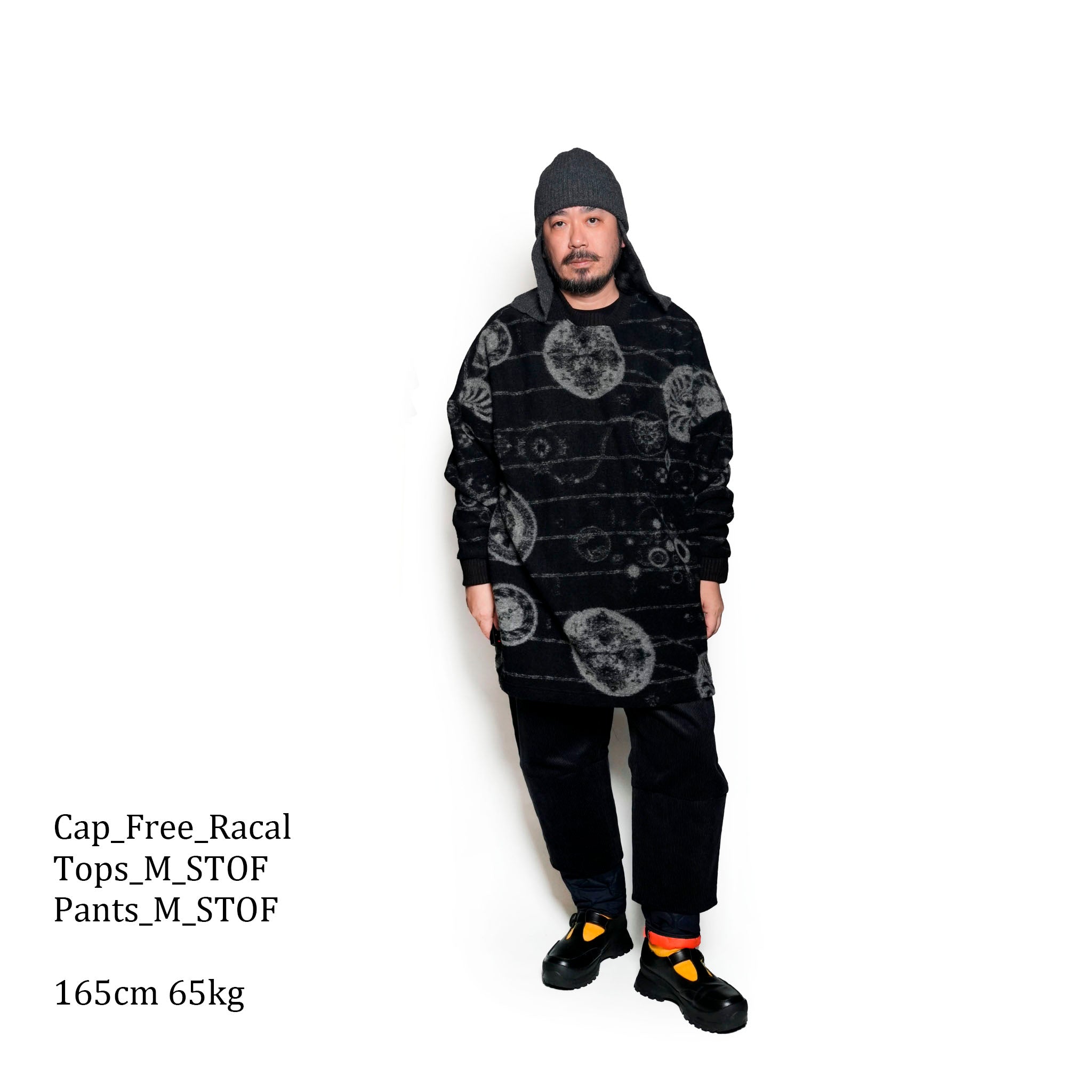 SF24AW-16_CIRCLE | Roots JQ Pulover | Color:Circle【STOF_ストフ】【archive】