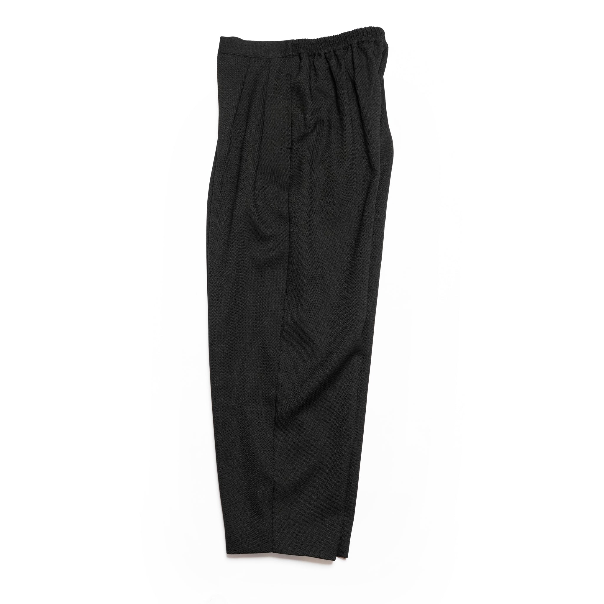 chic tweed round trouser | Color_Black | No_wht25fpt4057_bk【WHYTO_ホワイト】