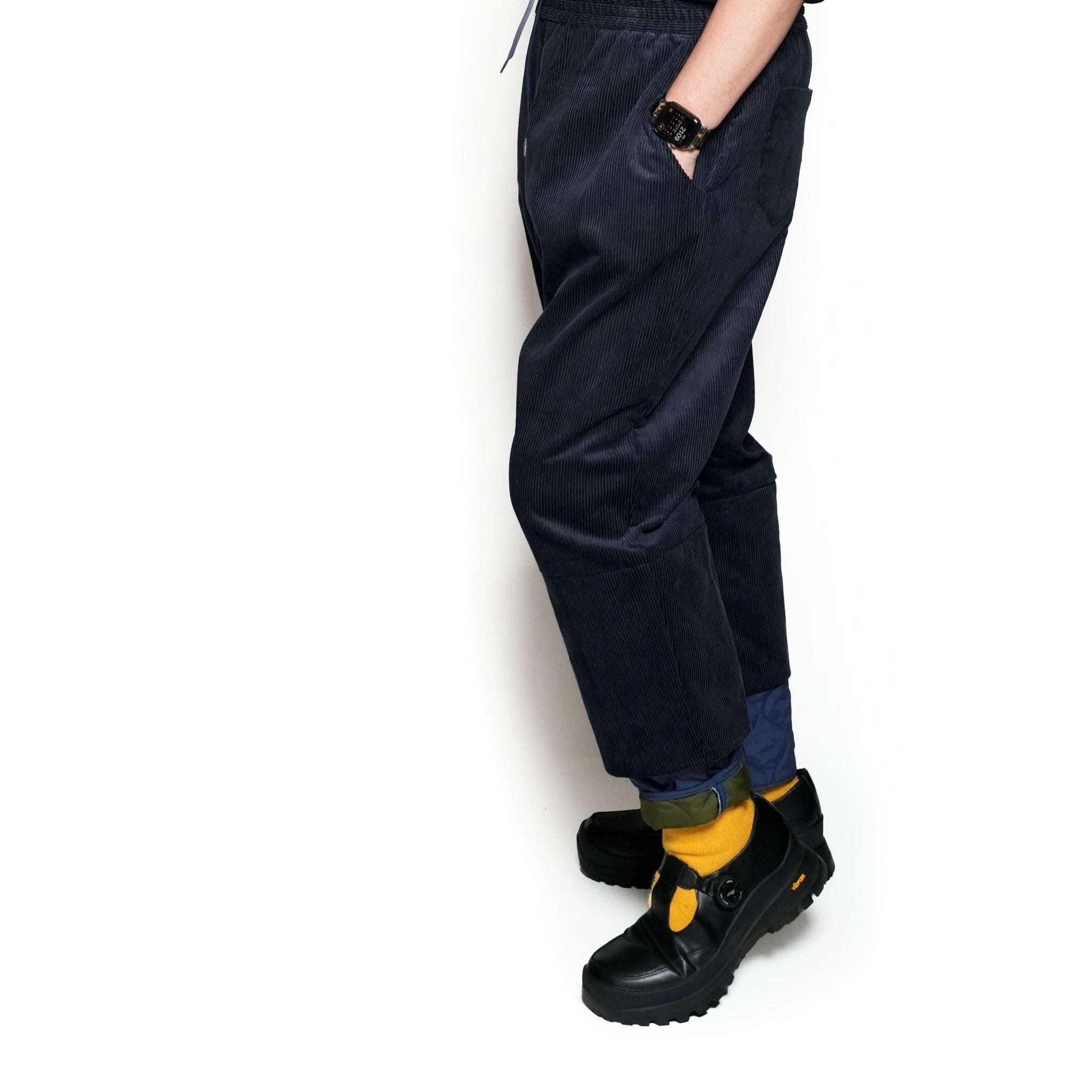 SF24AW-02_BLUE | Layer Corduroy Pants | Color:Blue【STOF_ストフ】【archive】