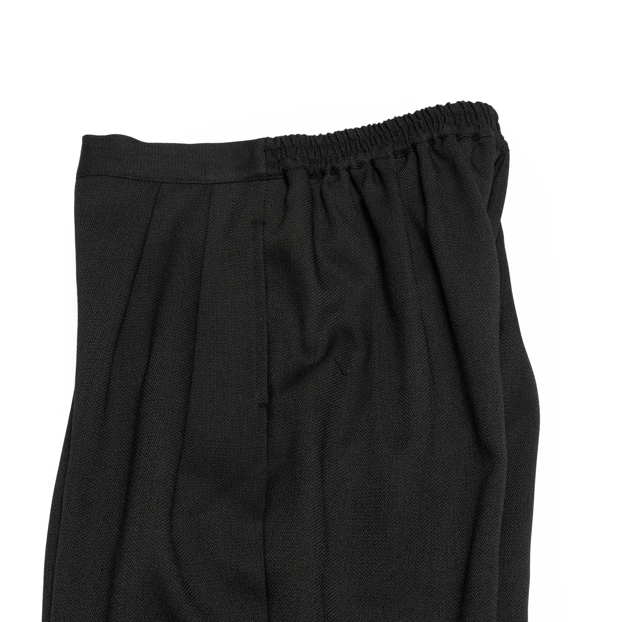 chic tweed round trouser | Color_Black | No_wht25fpt4057_bk【WHYTO_ホワイト】