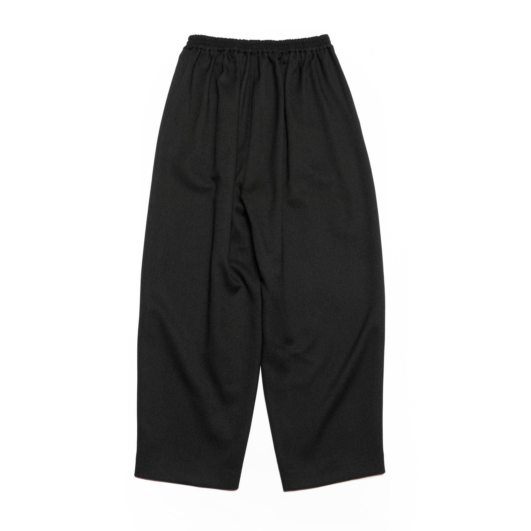 chic tweed round trouser | Color_Black | No_wht25fpt4057_bk【WHYTO_ホワイト】