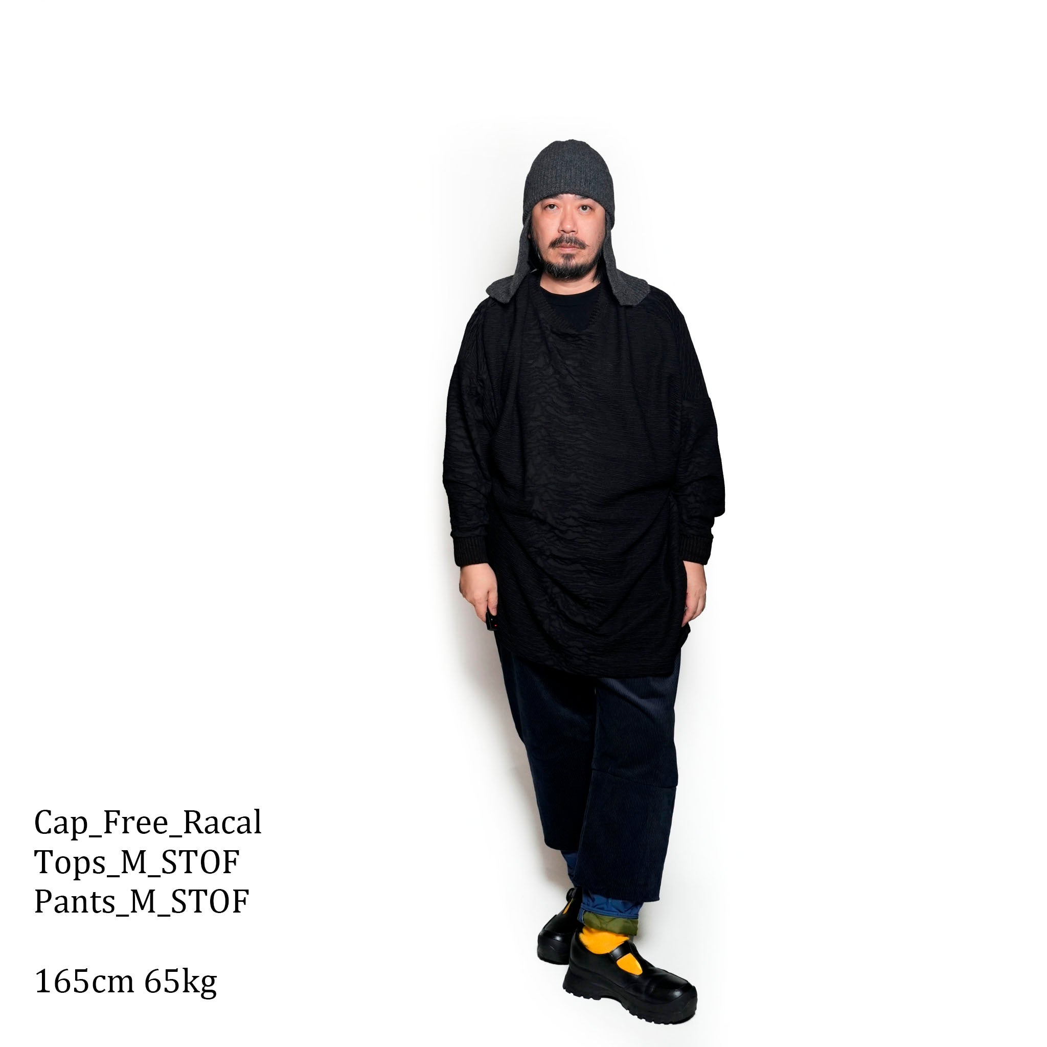 SF24AW-02_BLUE | Layer Corduroy Pants | Color:Blue【STOF_ストフ】【archive】