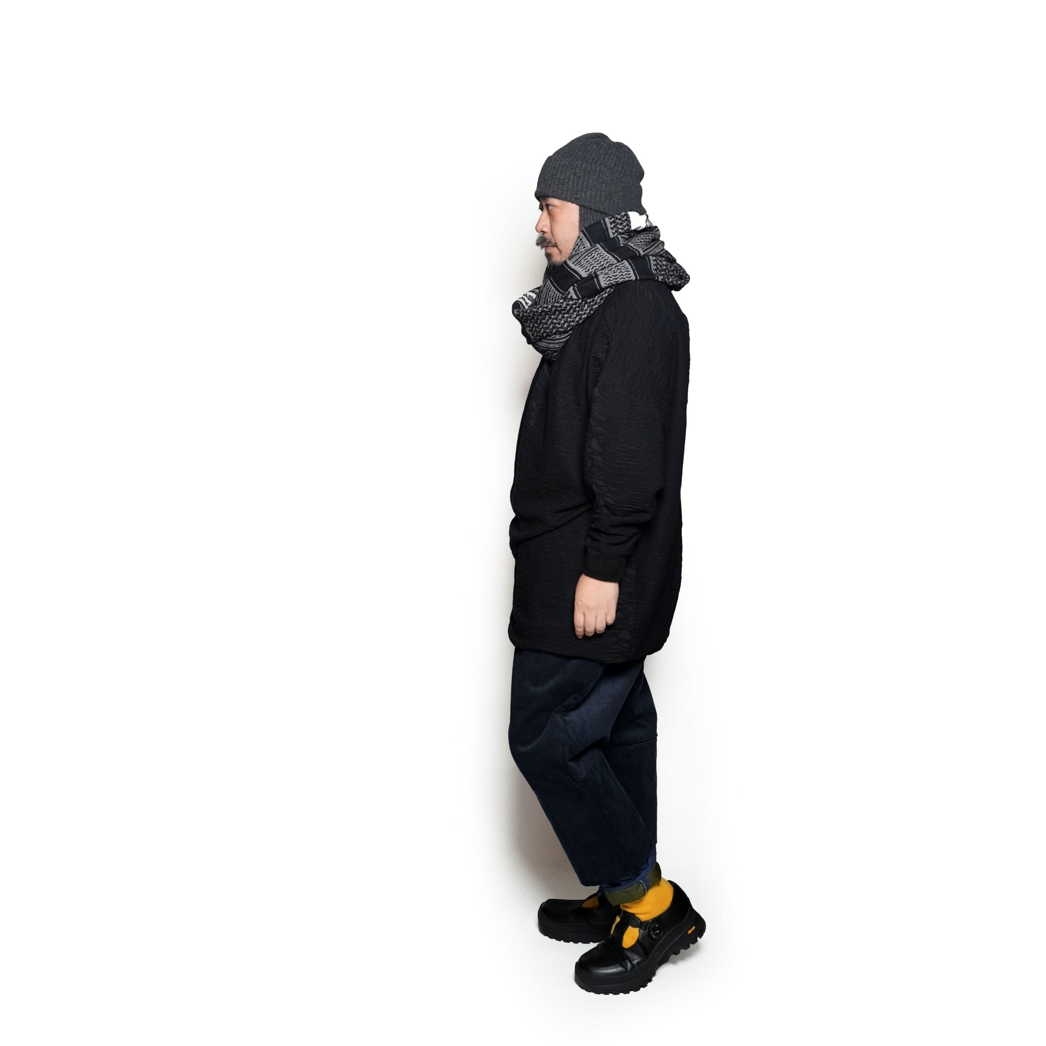 SF24AW-18_SCHMUG | Roots JQ Loop Stole | Color:Schmug【STOF_ストフ】【archive】