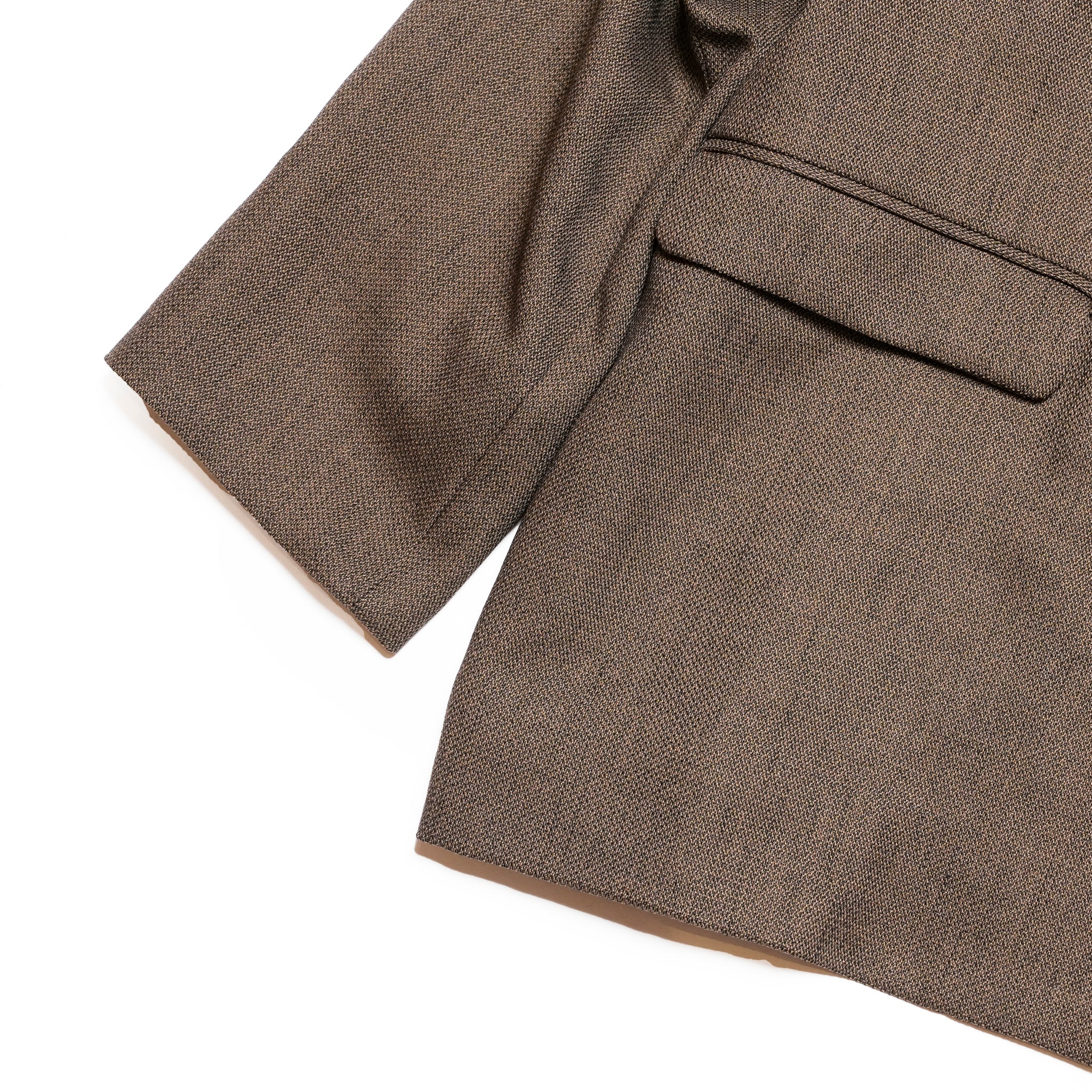 chic tweed over jacket | Color_Brown | No_wht25fjk4049_br【WHYTO_ホワイト】