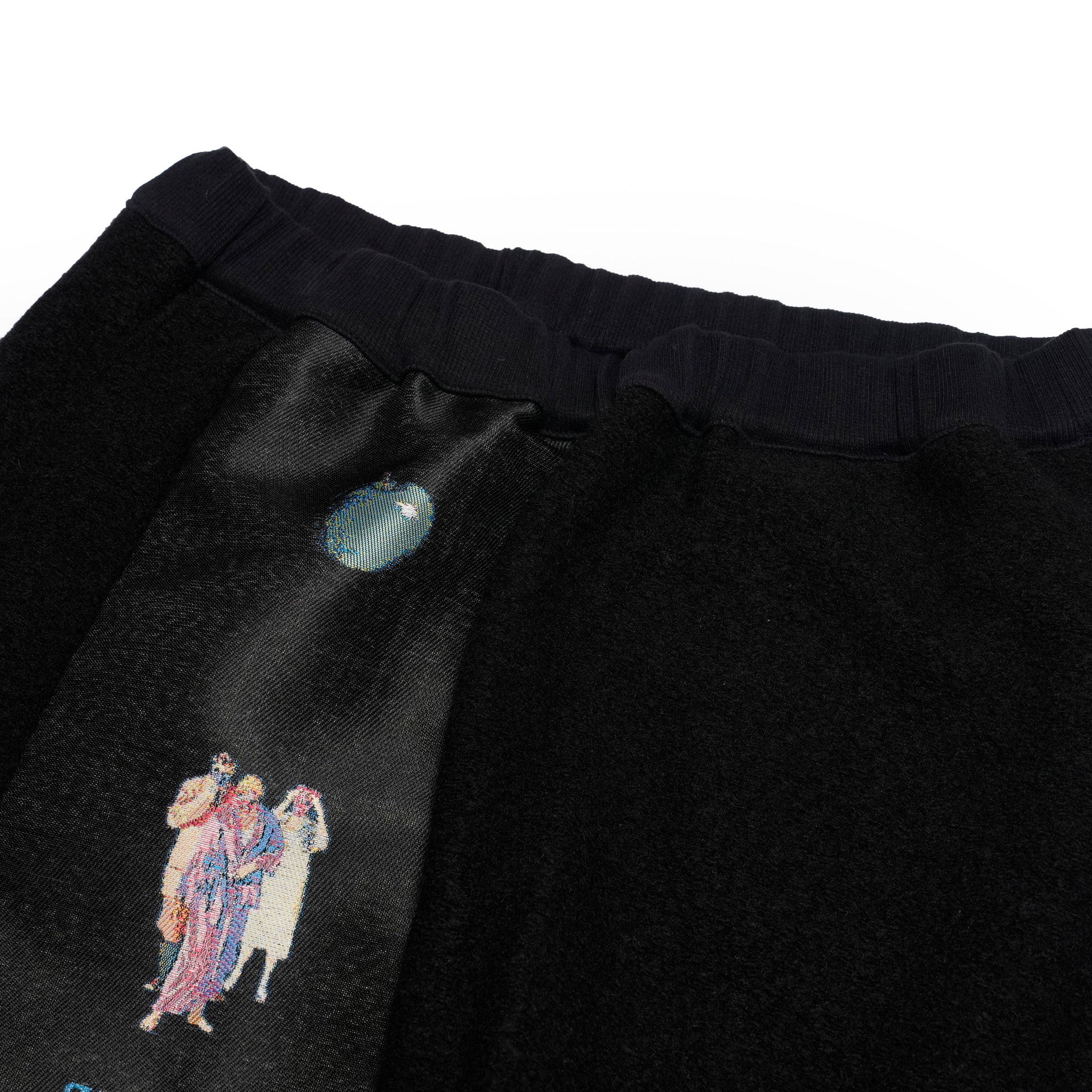 FLAGMENTS MIX DAYOFF PANT | Color_Black | No_sf25aw-18_black【STOF_ストフ】