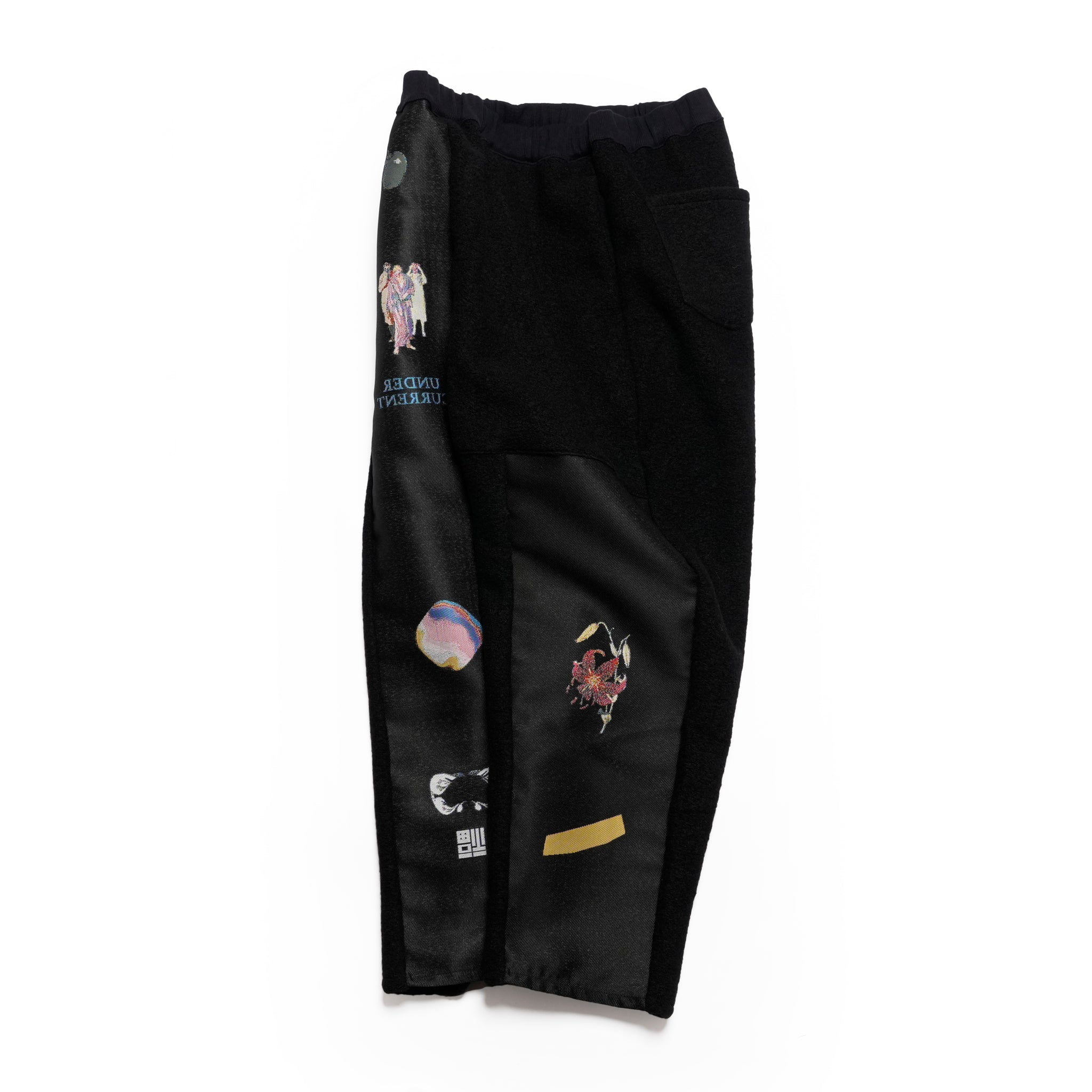 FLAGMENTS MIX DAYOFF PANT | Color_Black | No_sf25aw-18_black【STOF_ストフ】