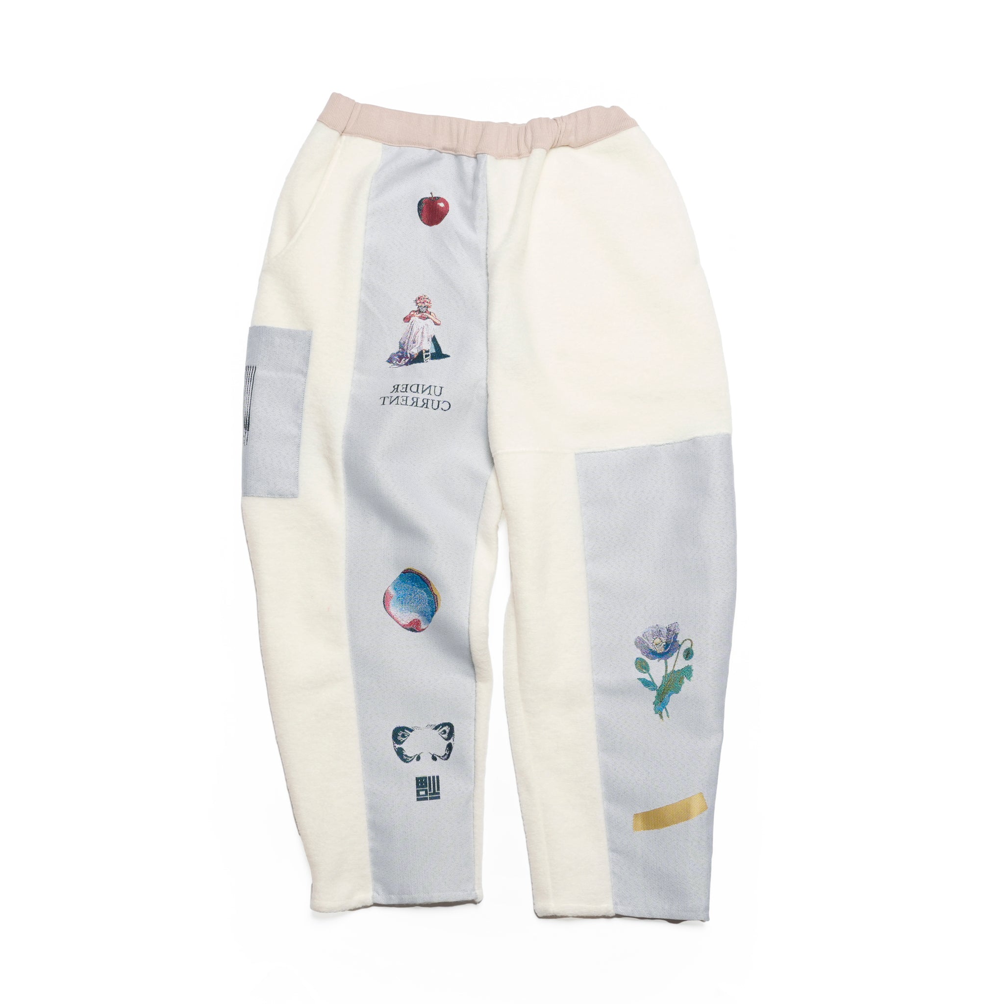 FLAGMENTS MIX DAYOFF PANT | Color_White | No_sf25aw-18_white【STOF_ストフ】