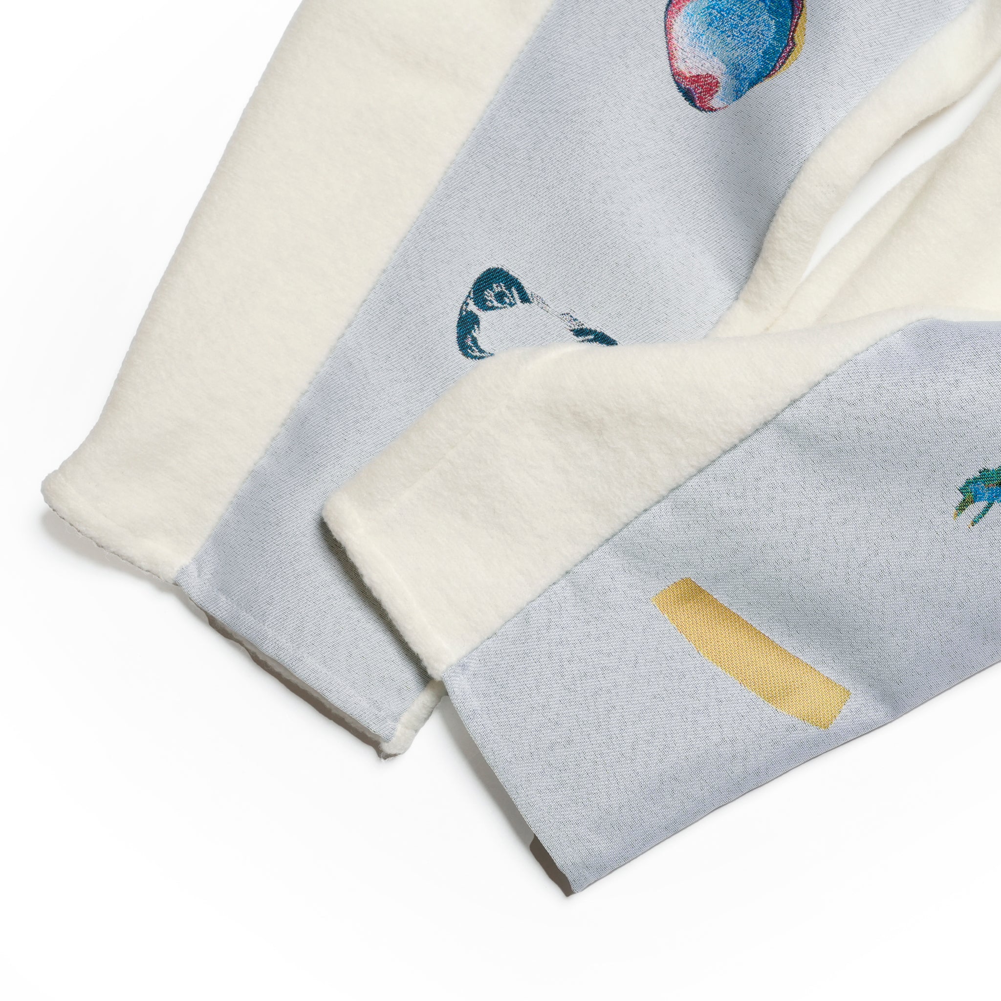 FLAGMENTS MIX DAYOFF PANT | Color_White | No_sf25aw-18_white【STOF_ストフ】