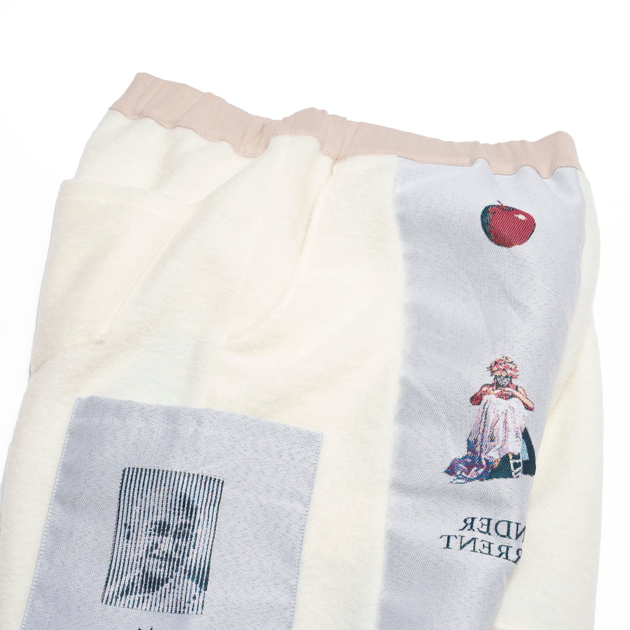 FLAGMENTS MIX DAYOFF PANT | Color_White | No_sf25aw-18_white【STOF_ストフ】